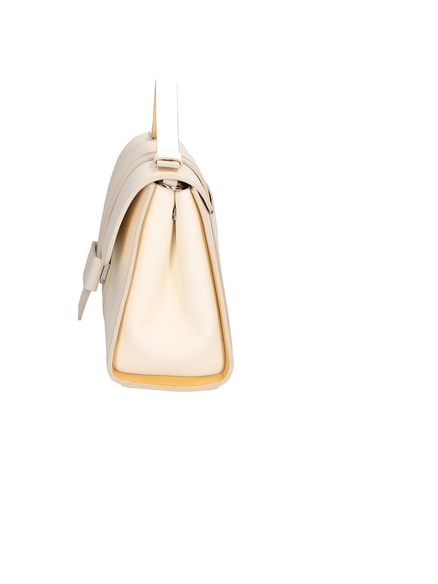 Gina Borsa a mano da donna Vera pelle 05926-D537 CREMINO + D564 GOLDEN Chiara Ferretti