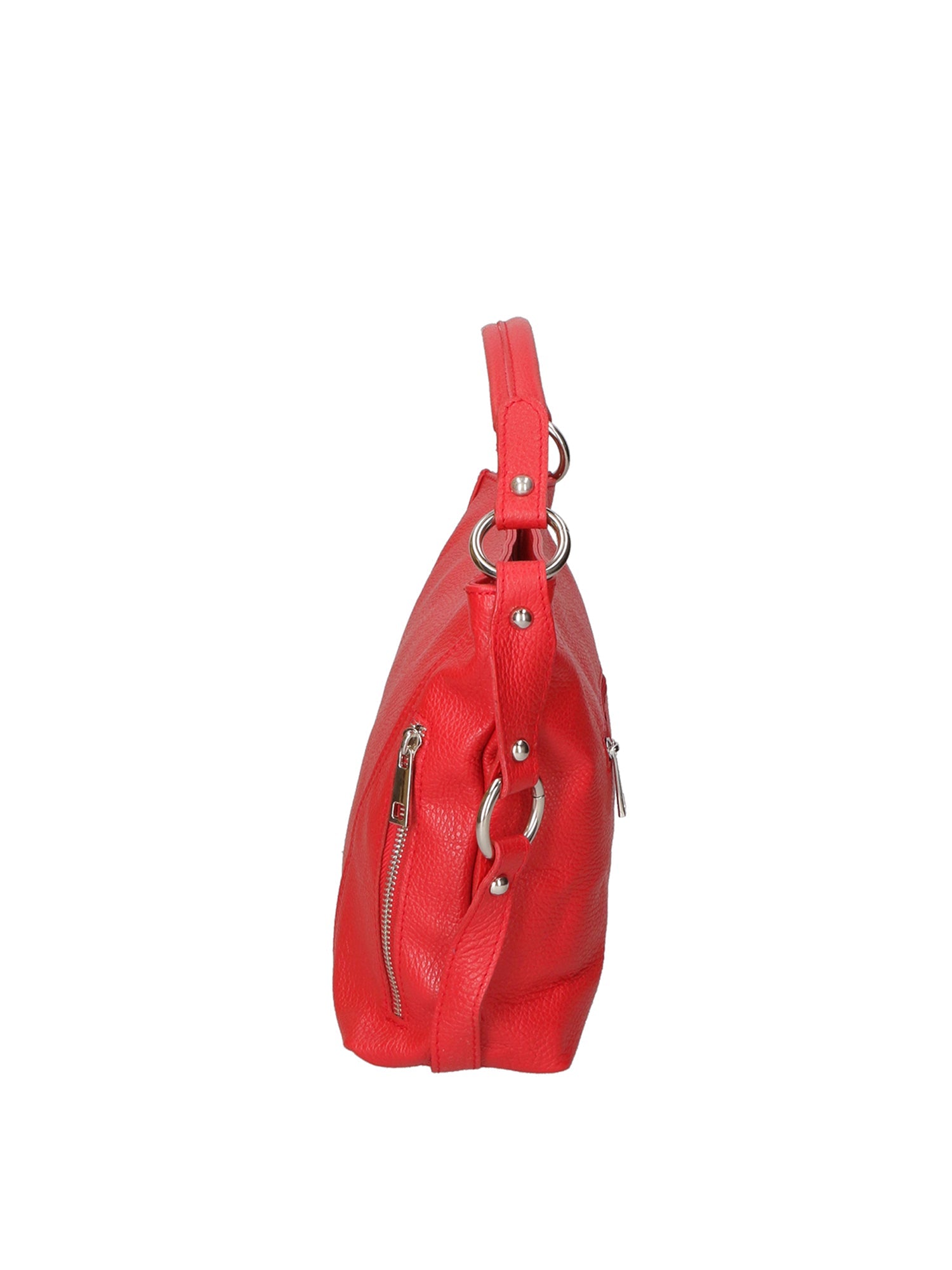 Emmy Borsa a mano da donna Vera pelle 80068-D10 ROSSO SCURO DARK RED Chiara Ferretti