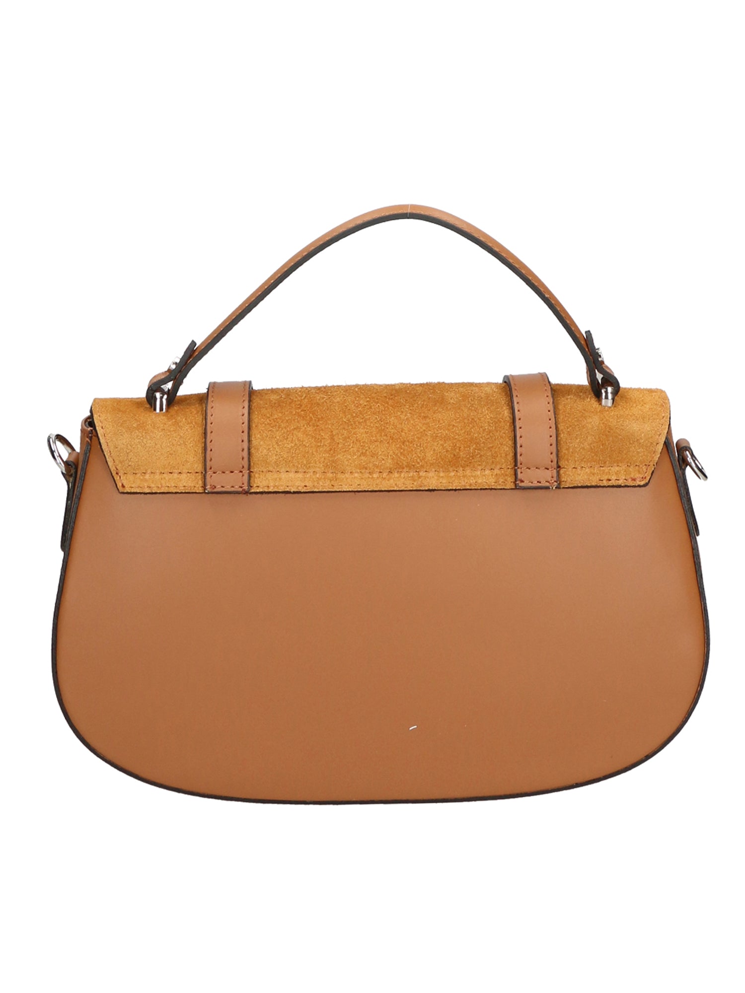 Genziana Borsa a mano da donna Vera pelle 05993-L125 CUOIO+06 CUOIO Chiara Ferretti