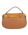 Genziana Borsa a mano da donna Vera pelle 05993-L125 CUOIO+06 CUOIO Chiara Ferretti