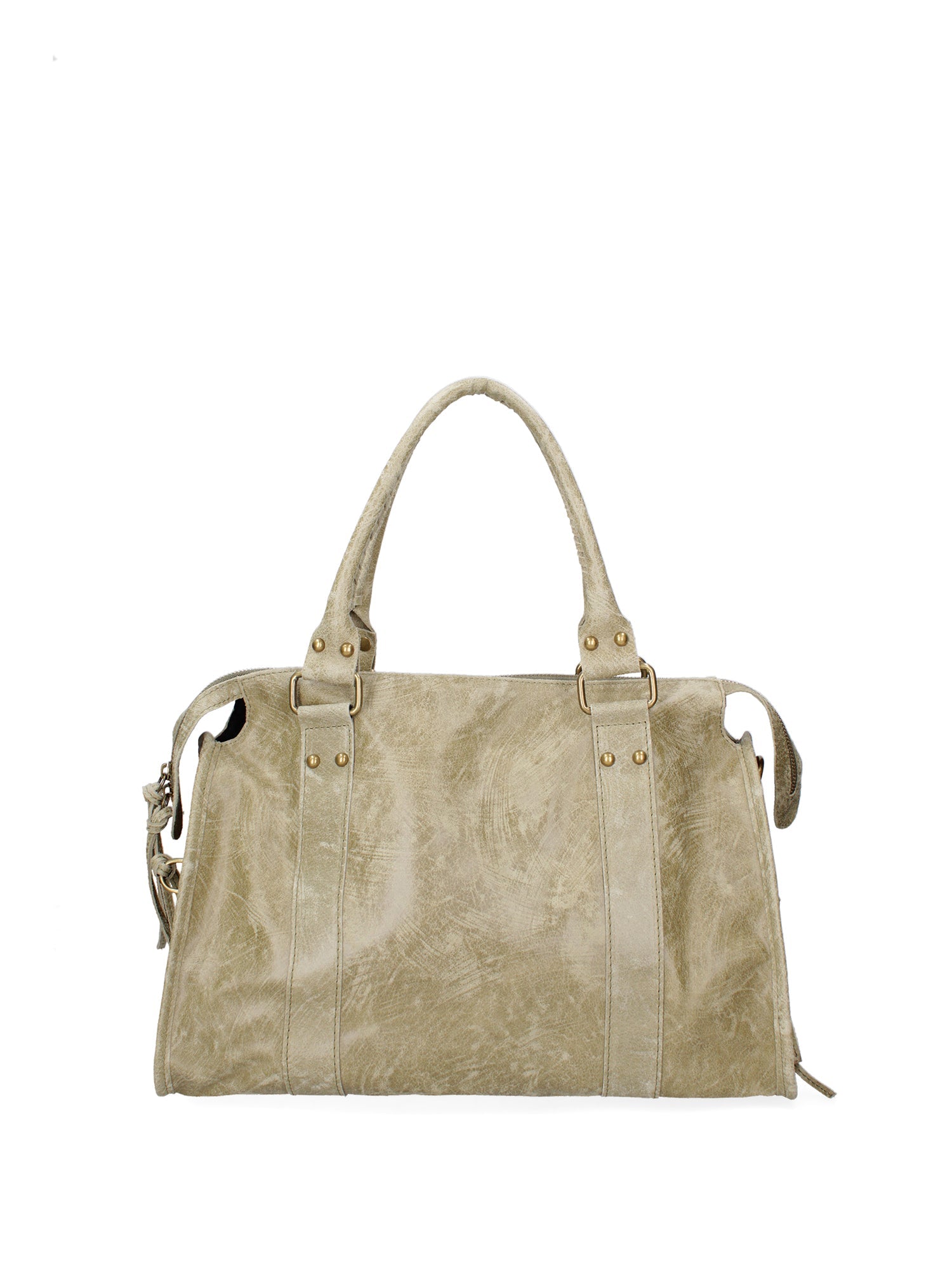 Elara Borsa a spalla da donna Vera pelle 06090-025 VERDE MILITARE Chiara Ferretti