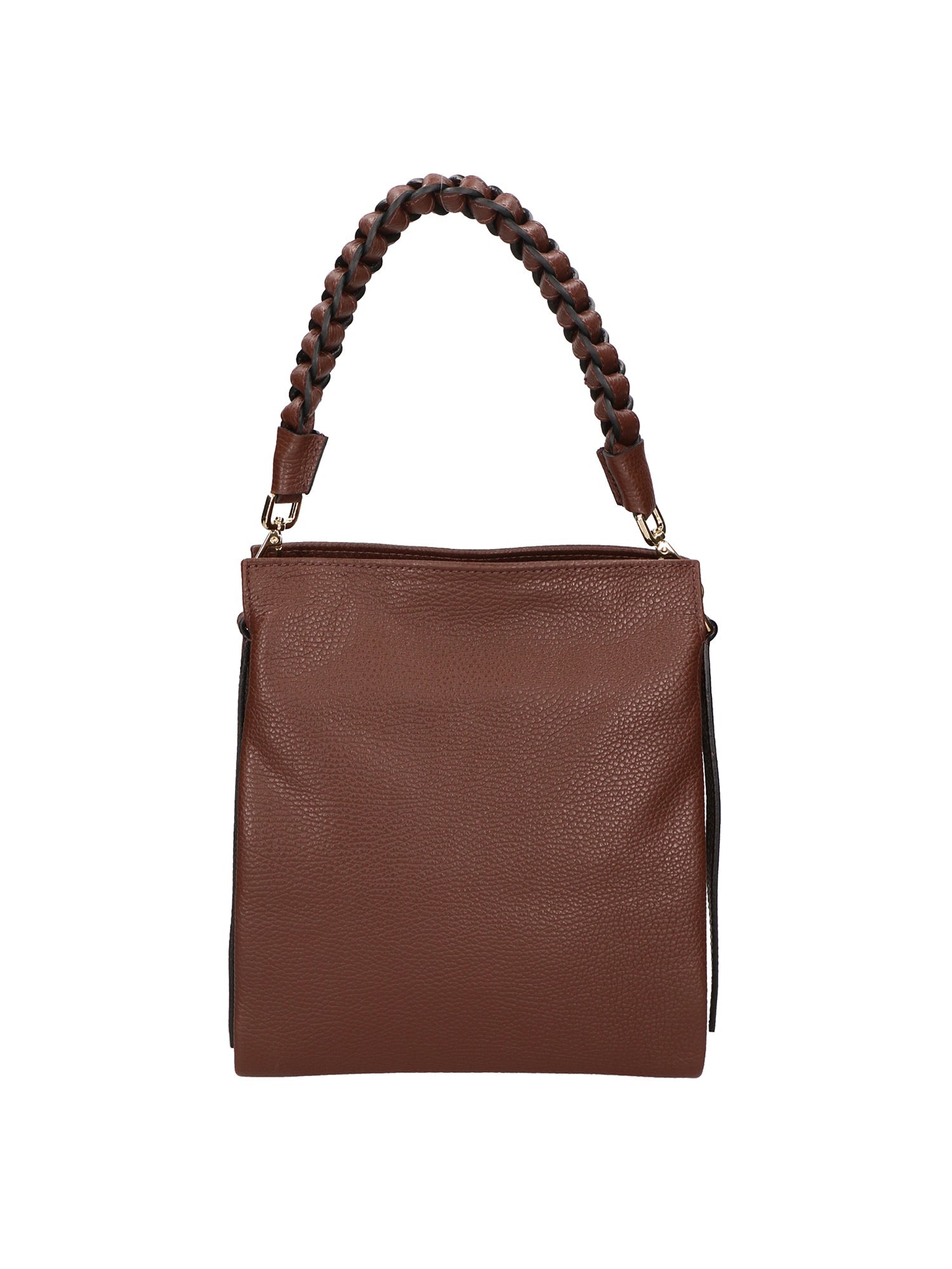 Vilma Borsa a mano da donna Vera Pelle 06874-D223 cioccolato Chiara Ferretti