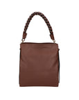 Vilma Borsa a mano da donna Vera Pelle 06874-D223 cioccolato Chiara Ferretti