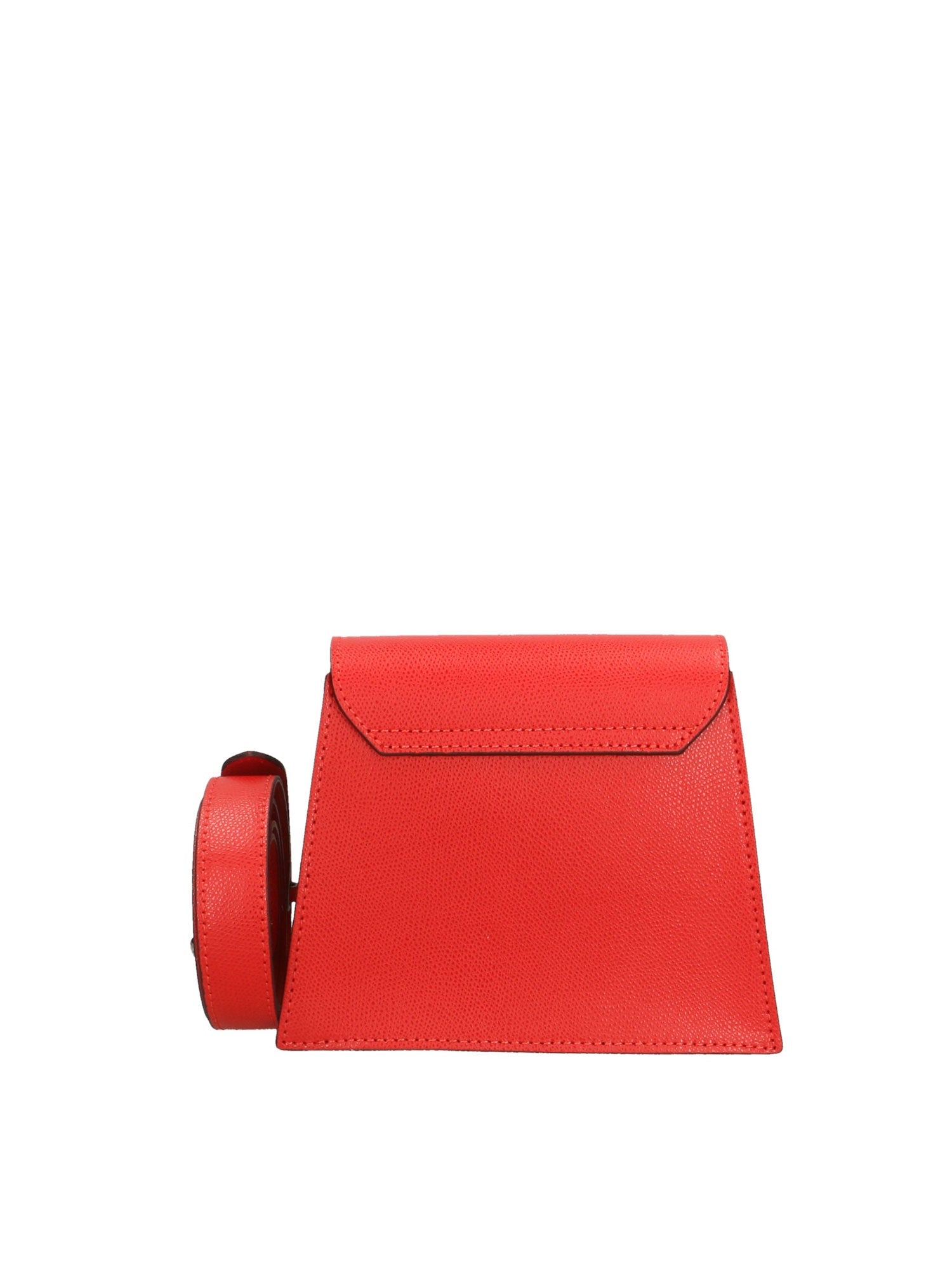 Eolara Borsa a spalla da donna Vera pelle 193842-ROSSO Chiara Ferretti