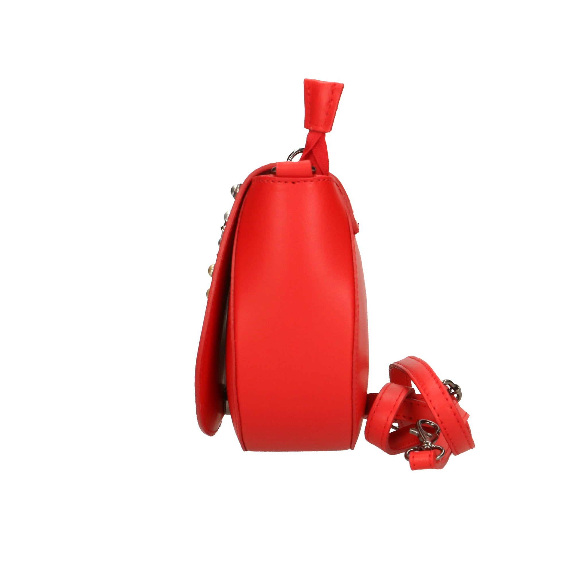 Borsa a tracolla da donna In Vera pelle Made in Italy 20x17x7 cm