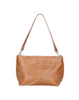 Lorelei Borsa a spalla da donna Vera pelle croco 06498-041 MARRONE Chiara Ferretti