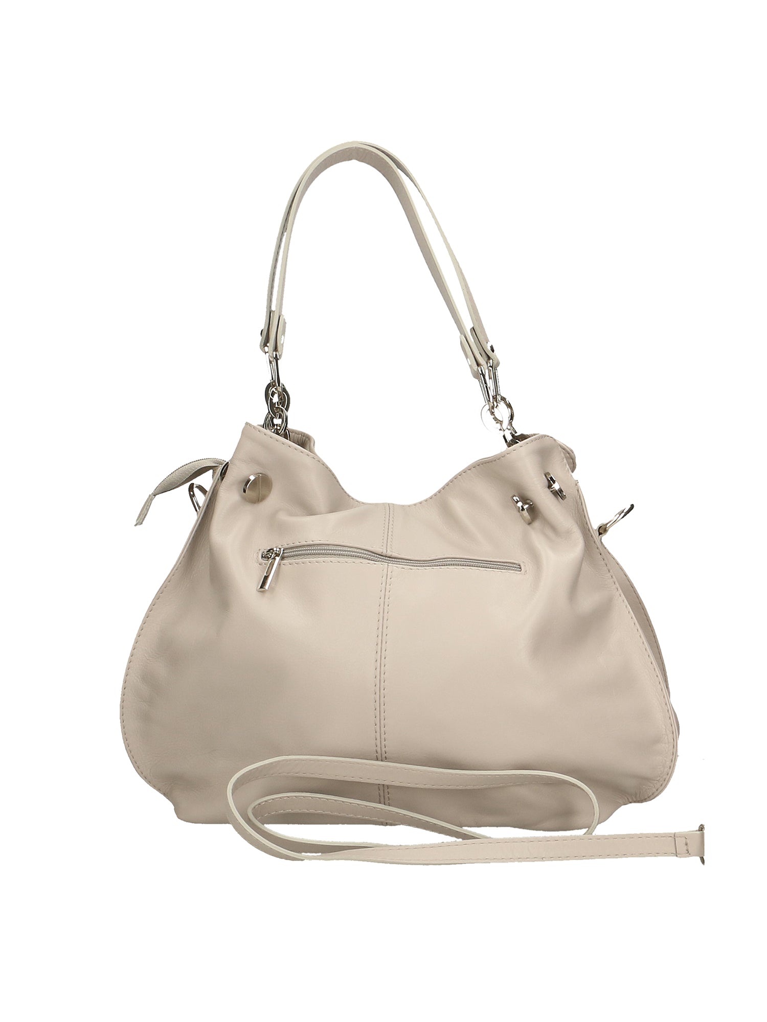Ereba Borsa a mano da donna Made in Italy 100% pelle 3305-S86 GRIGIO Chiara Ferretti