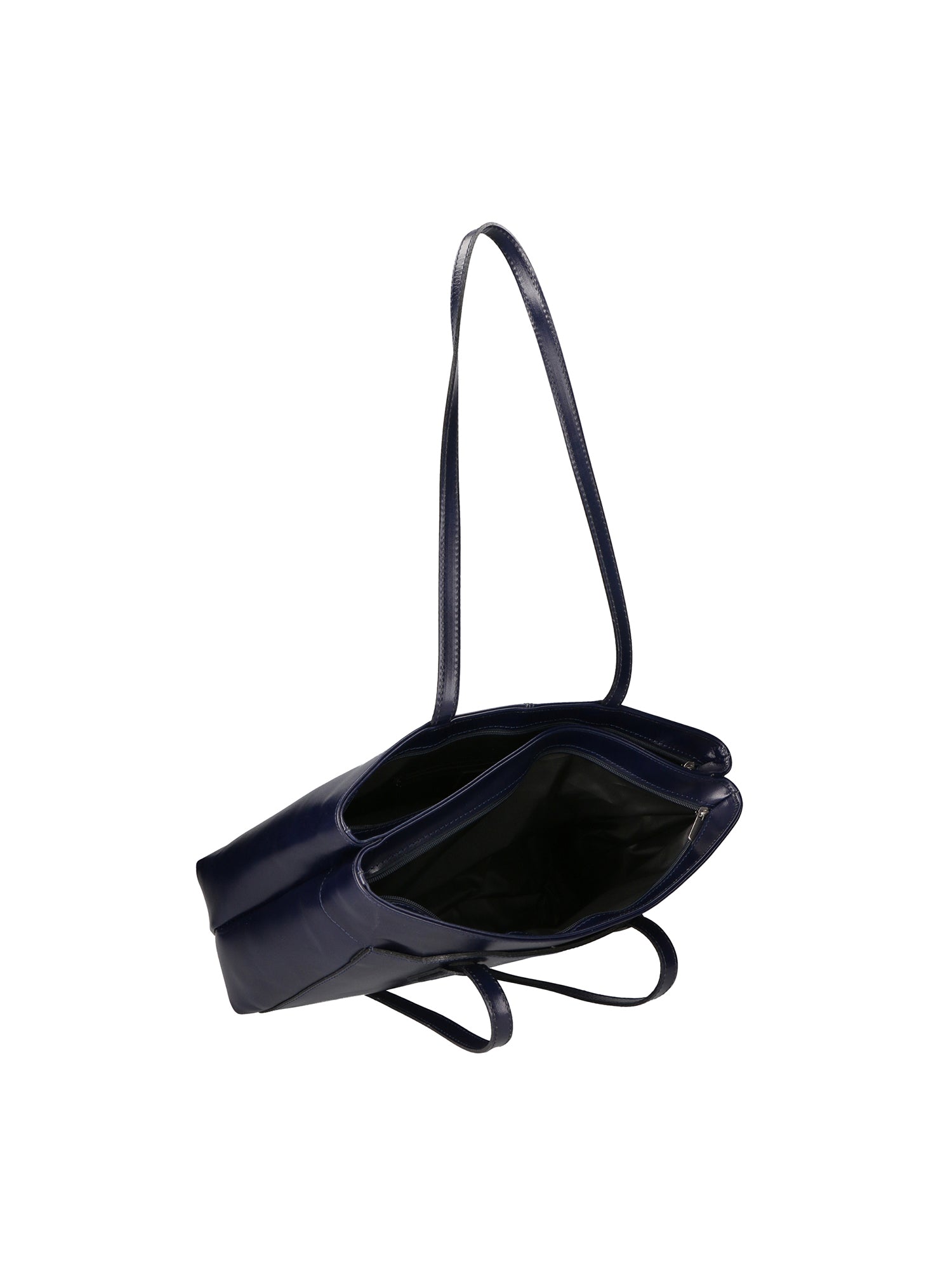 Flaviana Borsa a tracolla unisex Vera pelle 9117-NERO BLACK Chiara Ferretti