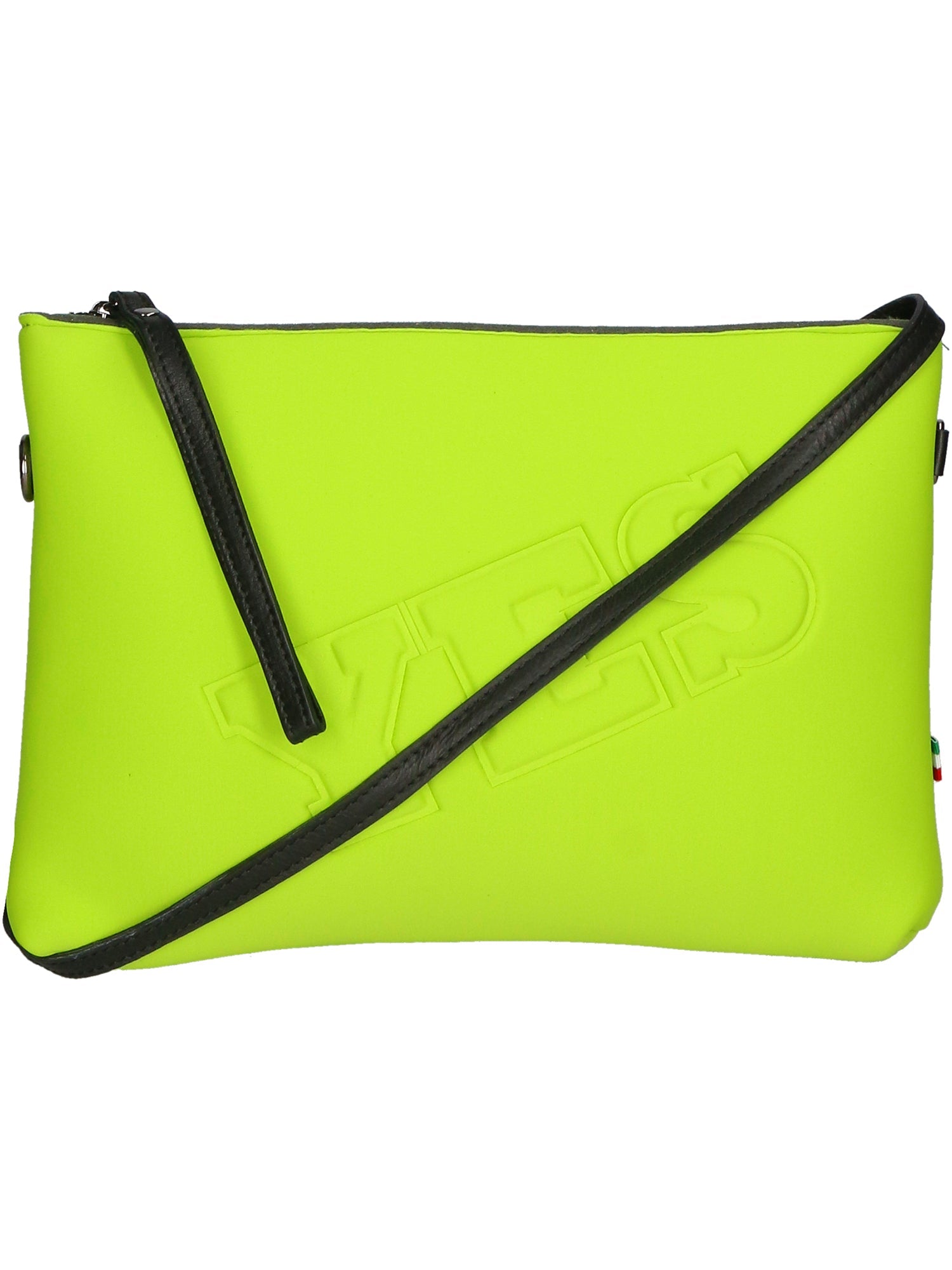Ottavia Damen-Neopren-Schultertasche, hergestellt in Italien, 24 x 32 x 5 cm