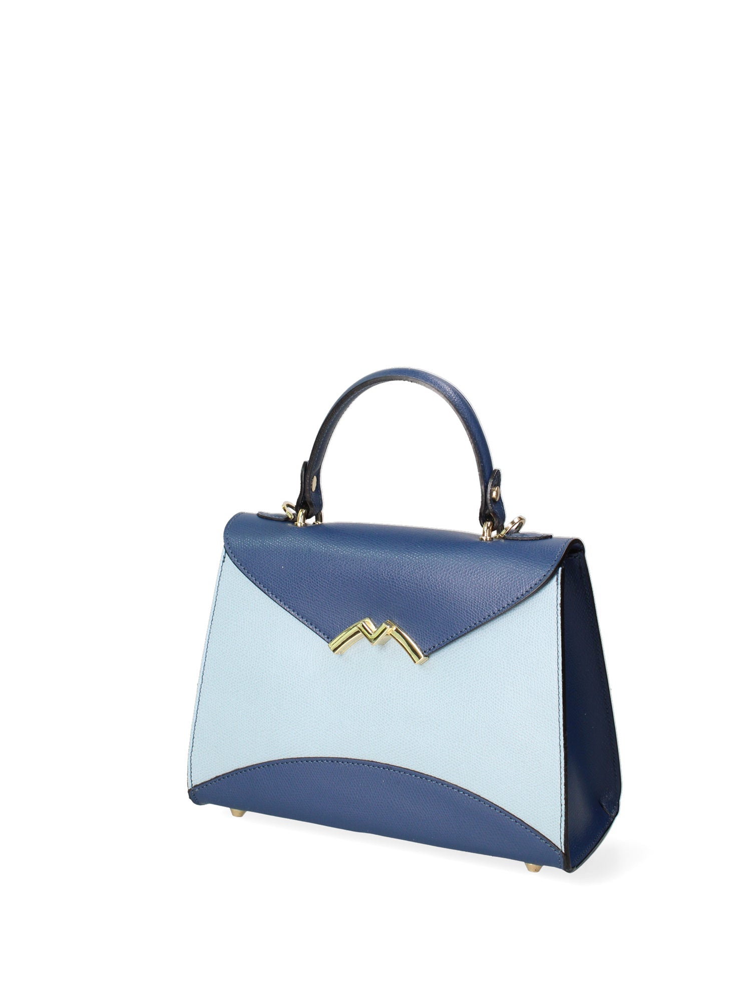 Auriga Chic Borsa a mano da donna Vera pelle 8924-CIELO+BLU Chiara Ferretti