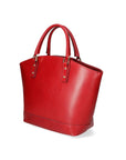 Evelyn Borsa a mano da donna 100% pelle 9027-ROSSO RED Chiara Ferretti
