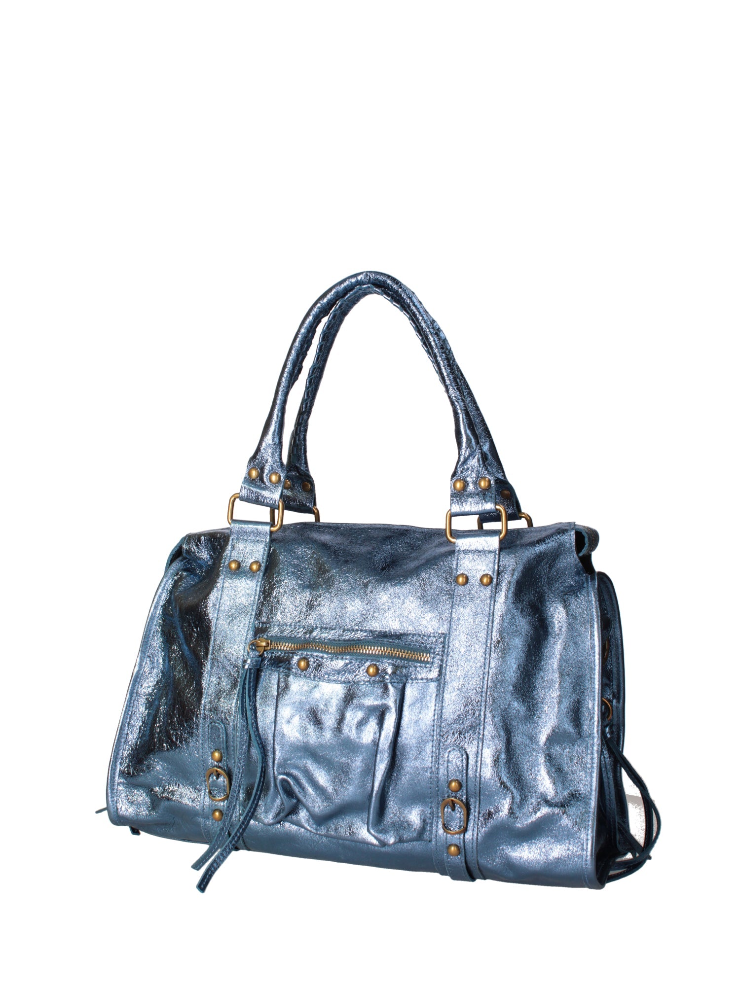 Novara Borsa a spalla da donna Vera pelle 06090 LM-L026 JEANS Chiara Ferretti