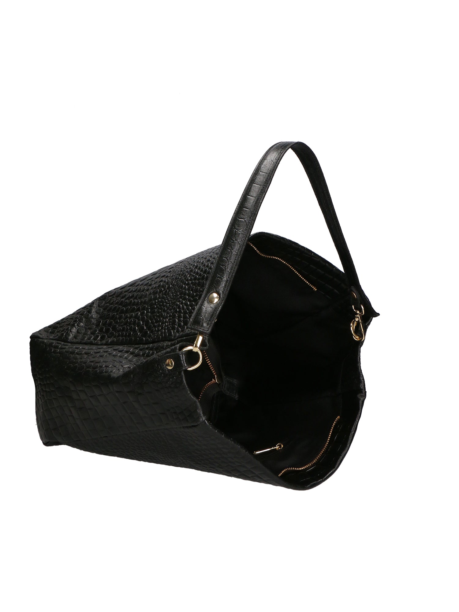 Borsa a spalla da Donna Valtera in Vera Pelle Made in Italy 32x31x15 cm