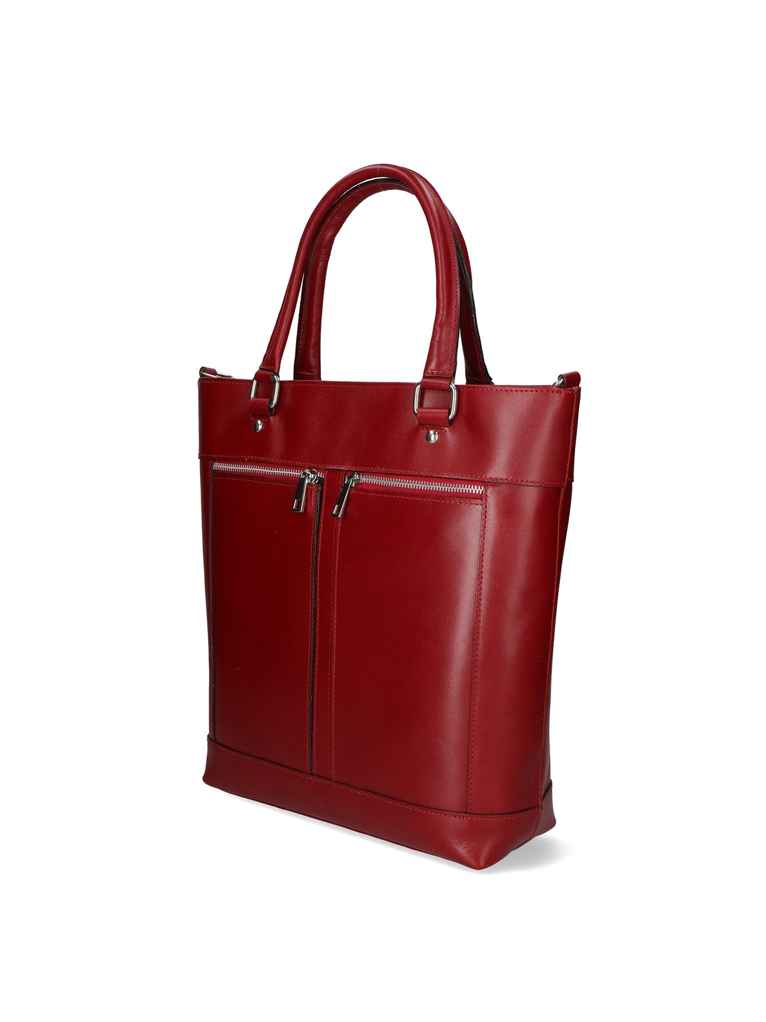 Flaminia Borsa a mano da donna Vera pelle 9115-ROSSO RED Chiara Ferretti