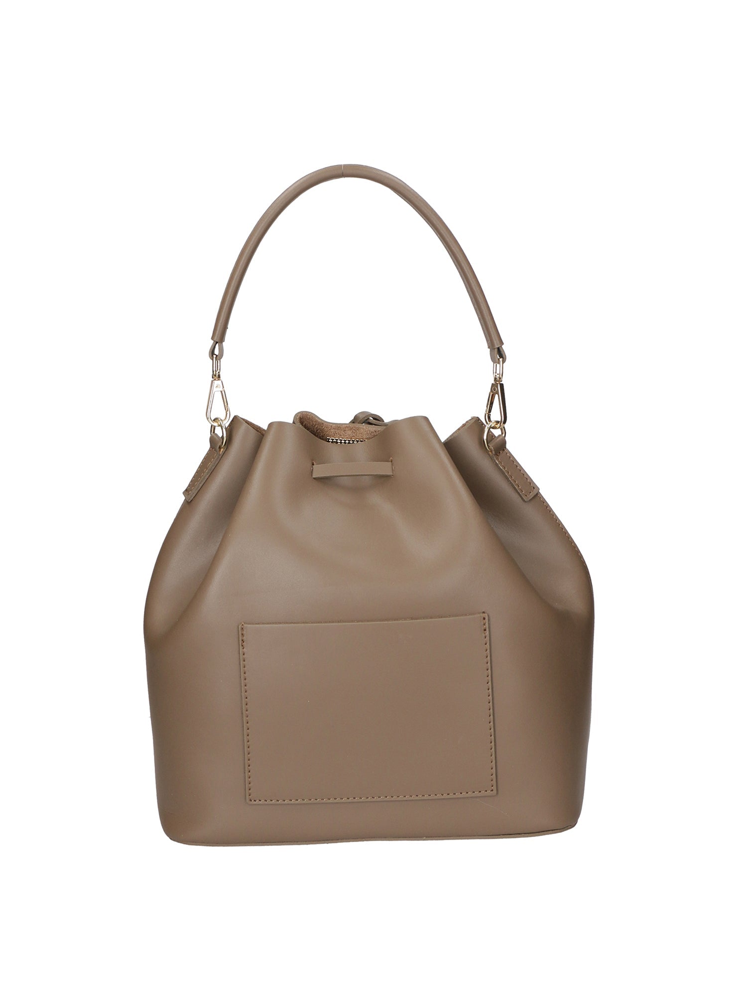 Erina Borsa a mano da donna Vera pelle 8073-L134 TAUPE SCURO Chiara Ferretti