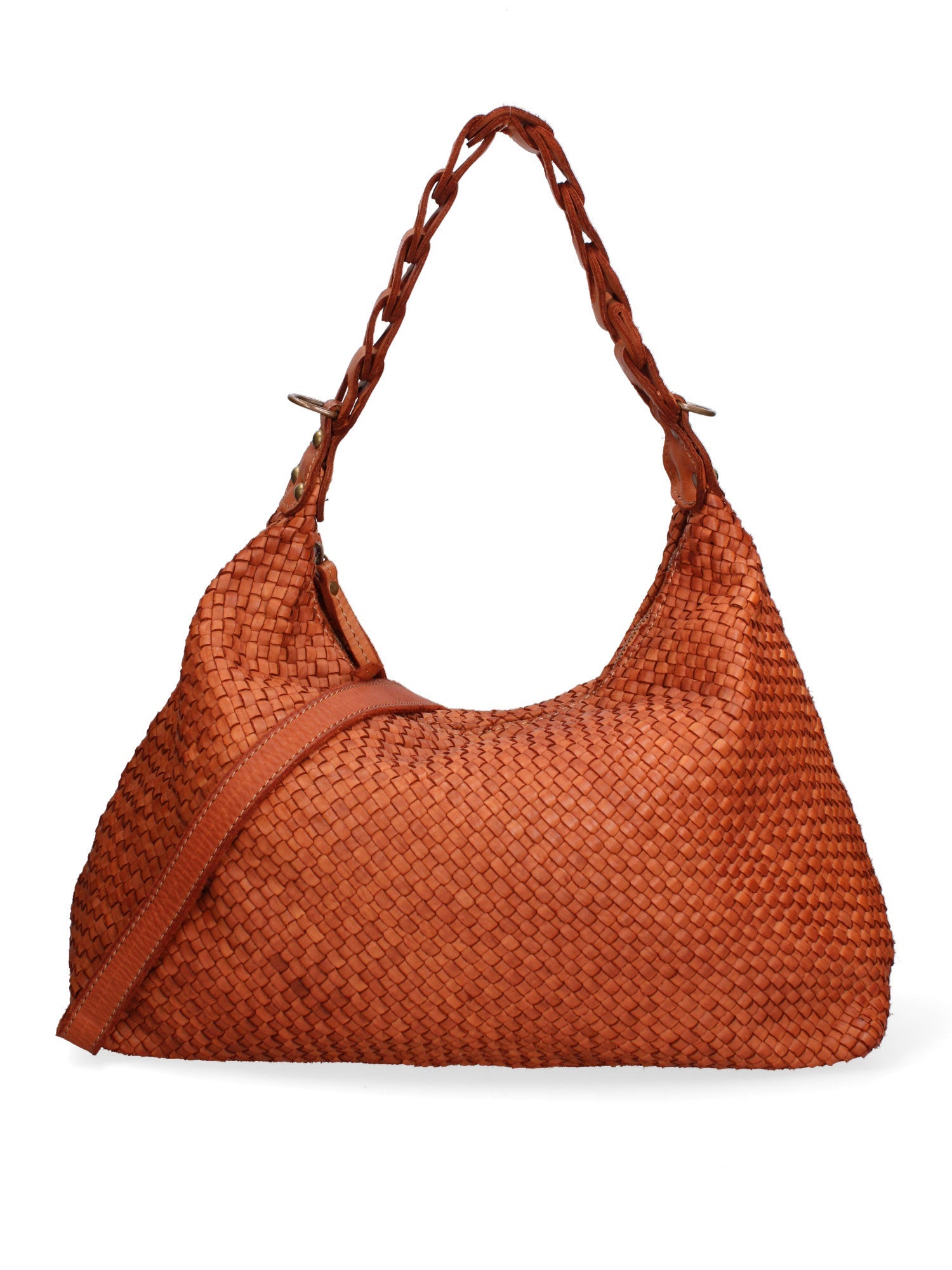 Asteria Borsa a spalla da donna Vera pelle 7799-CUOIO Chiara Ferretti