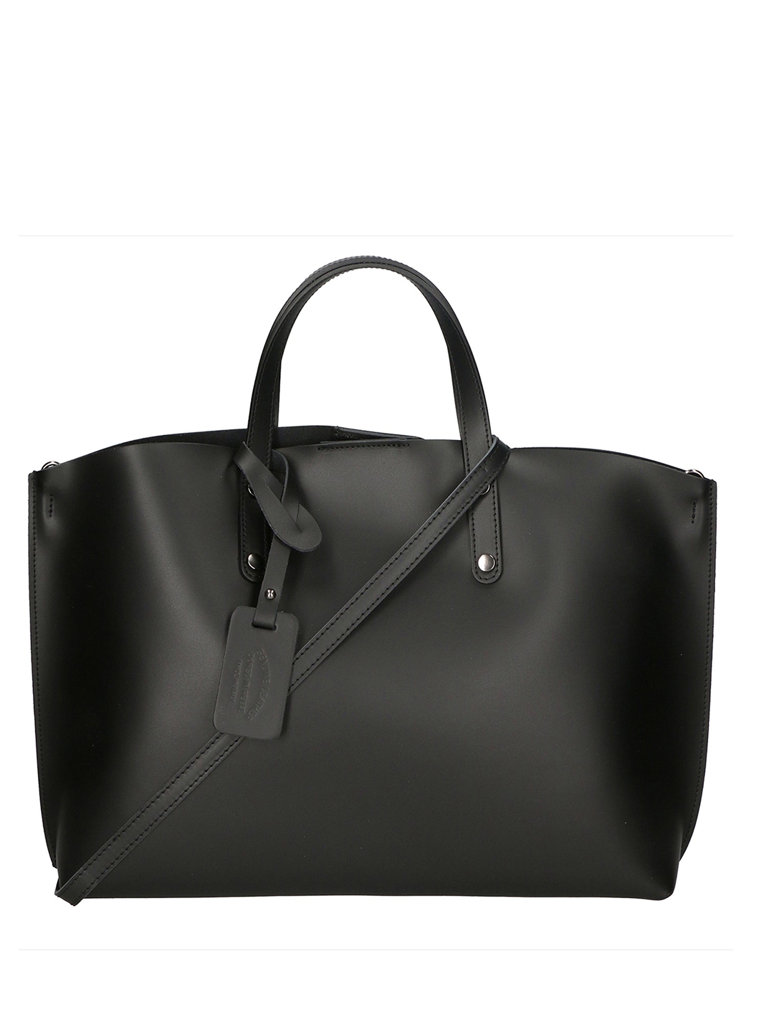 Lumena Borsa a mano da donna Vera pelle 2094-NERO Chiara Ferretti