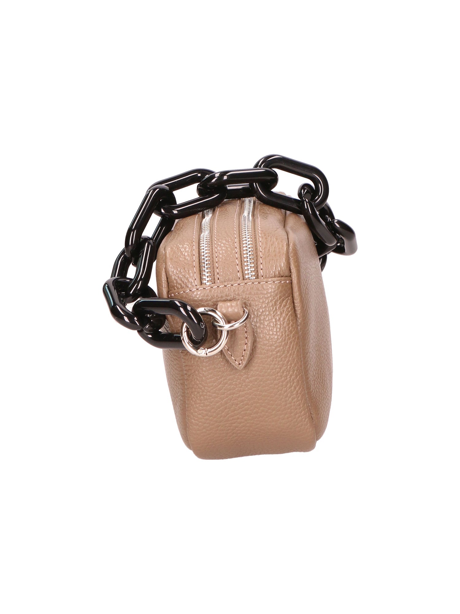 Barbara Borsa a spalla da donna Vera pelle 05706-D40 TAUPE TAUPE Chiara Ferretti