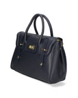 Ersilia Borsa a mano da donna Vera pelle 8092-D26 BLU SCURO DARK BLUE Chiara Ferretti