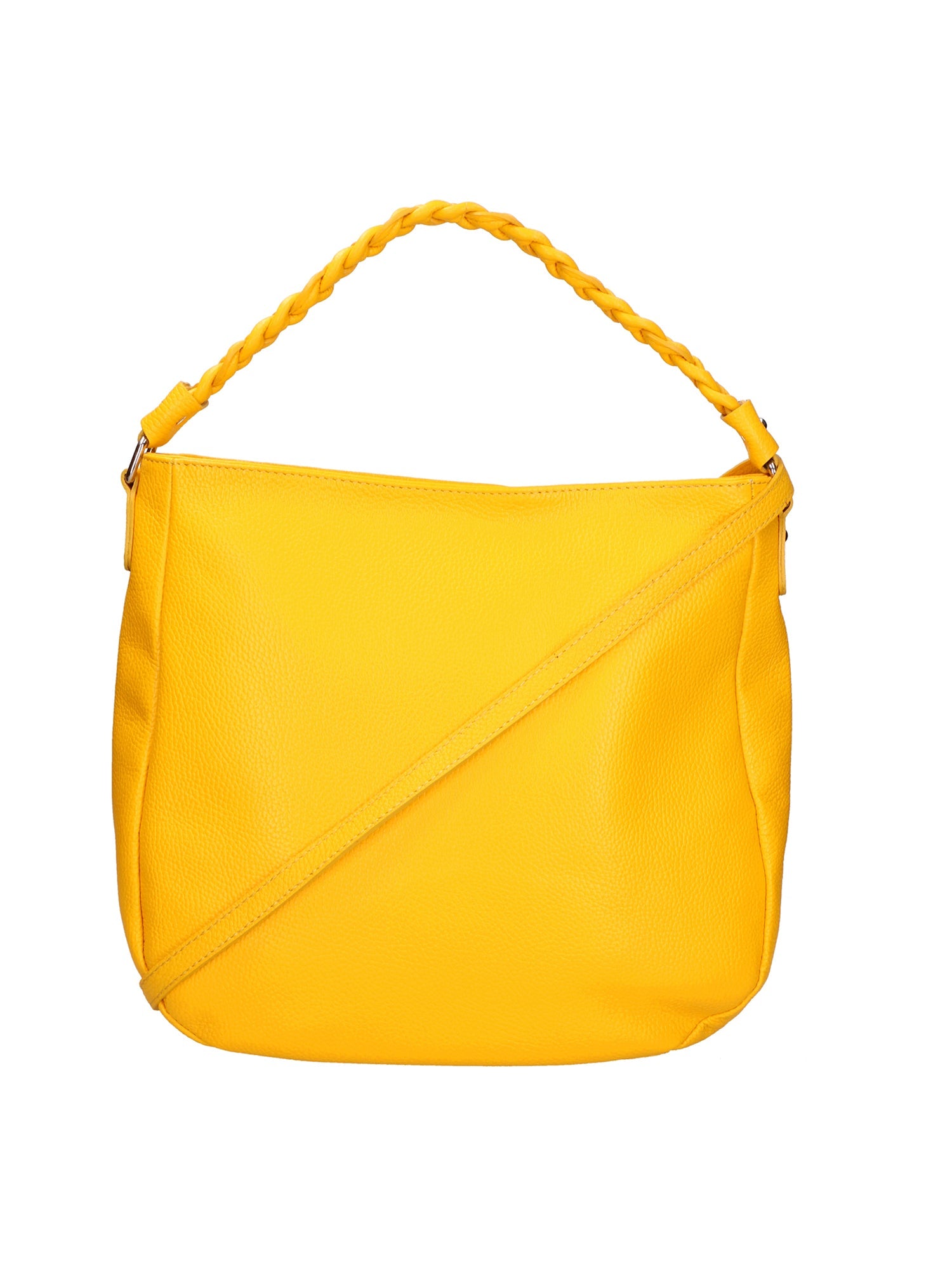 Gaia Borsa a spalla da donna Vera pelle 05897-C04 GIALLO Chiara Ferretti