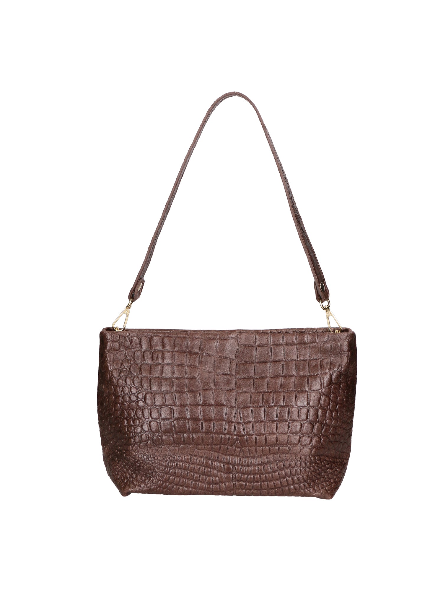 Lorelei Borsa a spalla da donna Vera pelle croco 06498-015 T.MORO Chiara Ferretti