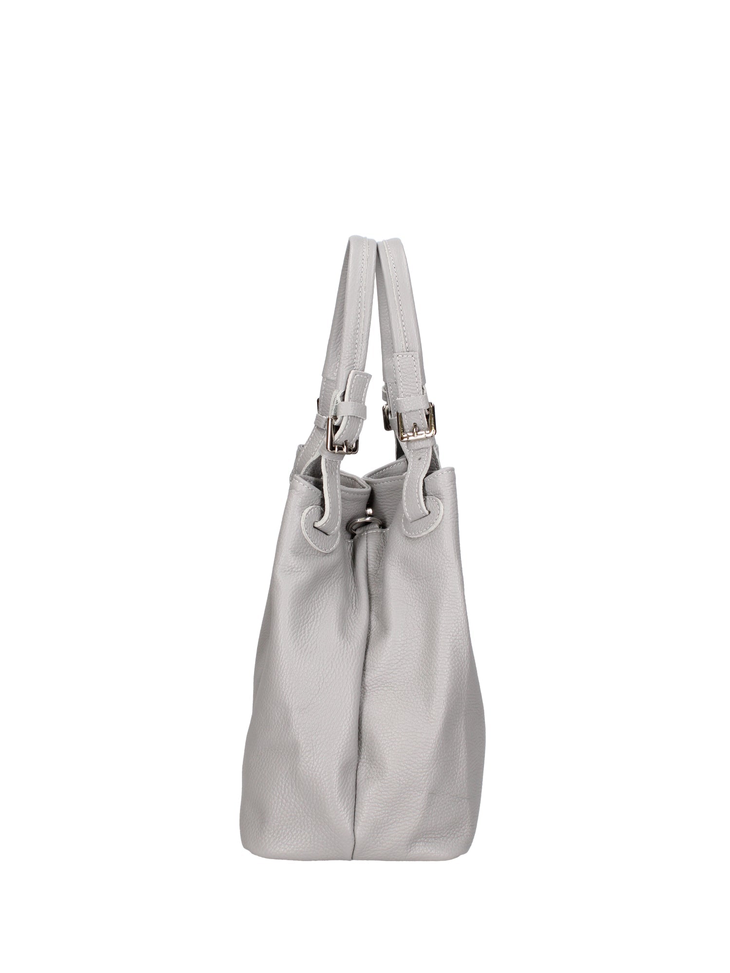 Borsa a spalla da donna In Vera pelle Made in Italy 29x32x17 cm
