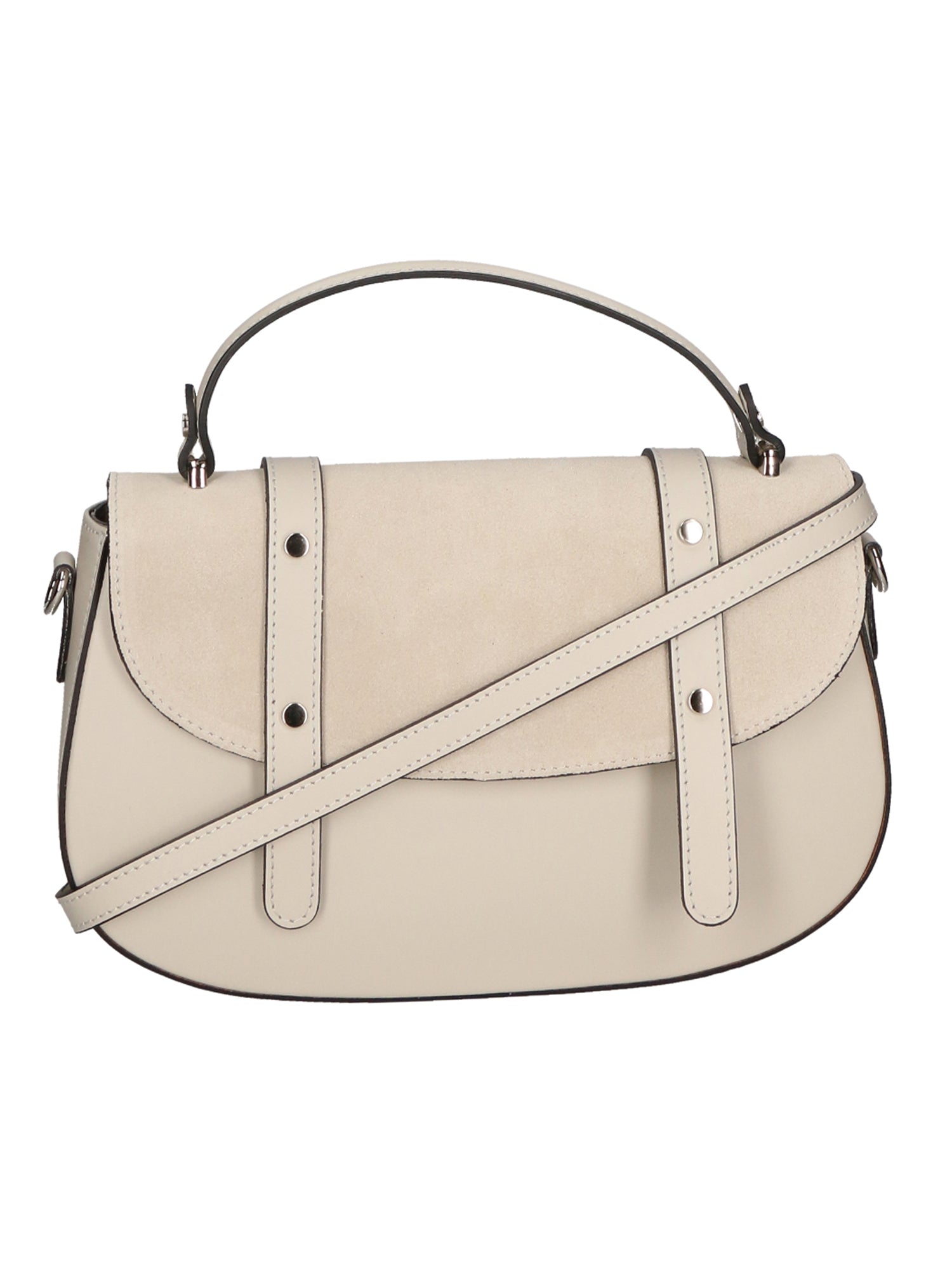 Genziana Borsa a mano da donna Vera pelle 05993-L122 BEIGE+04 BEIGE Chiara Ferretti