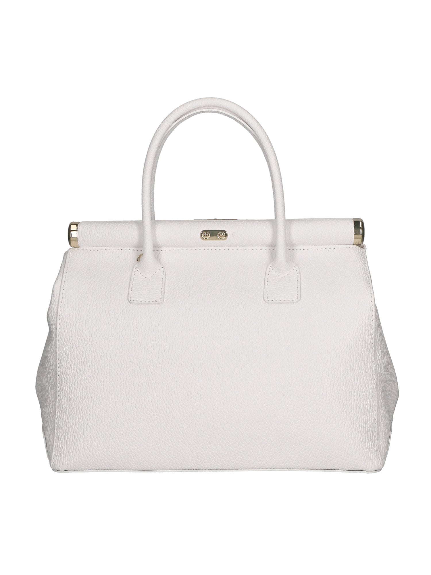 Aleria Borsa a mano da donna Vera pelle 8005-D01 BIANCO Chiara Ferretti