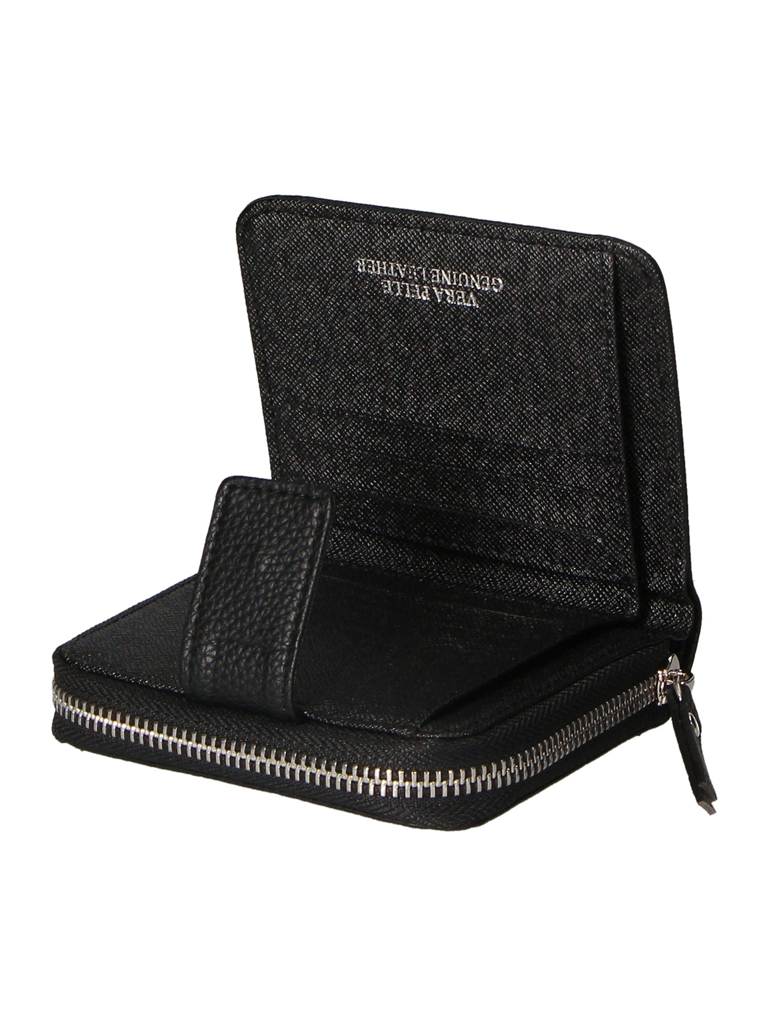Maristella 60067 D-NERO BLACK Portafoglio donna in vera pelle Chiara Ferretti