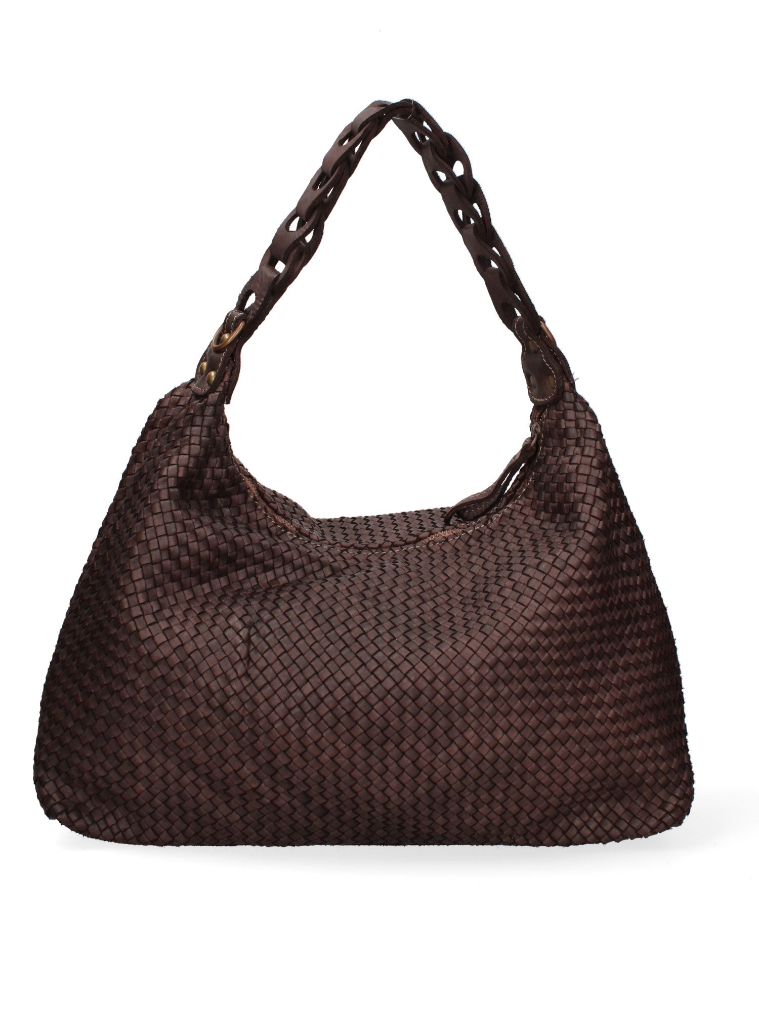 Asteria Borsa a spalla da donna Vera pelle 7799-TMORO Chiara Ferretti