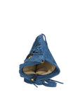 Solana Borsa a tracolla da donna Vera pelle 1518-BLU Chiara Ferretti