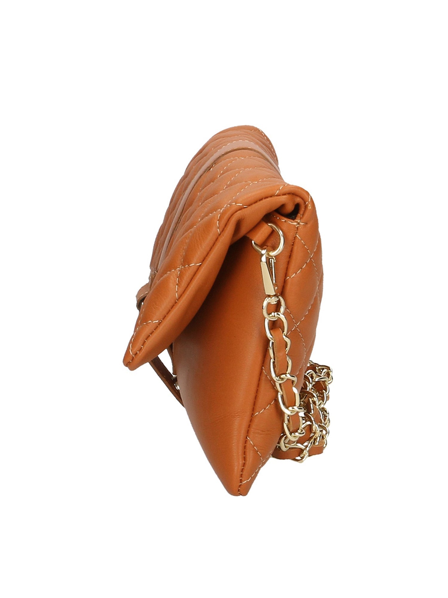 Eolian Borsa a mano da donna Vera pelle 1611-CUOIO COGNAC Chiara Ferretti