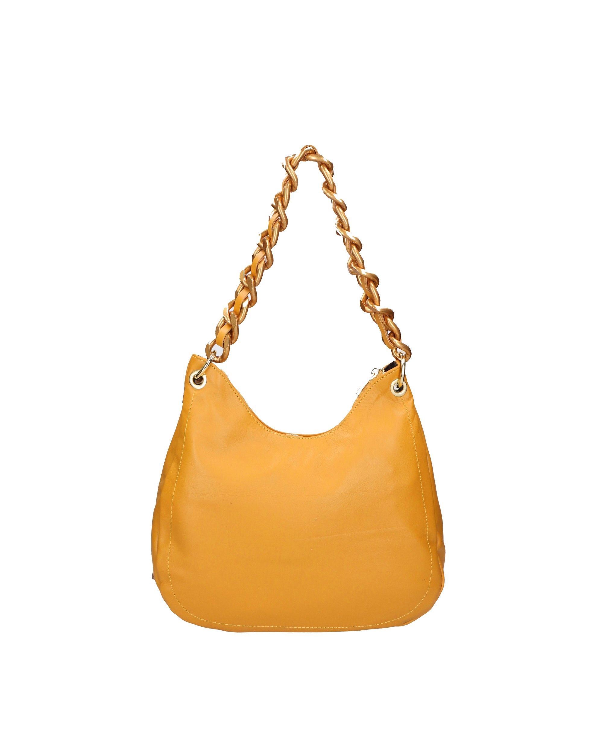 Artemisia Borsa a spalla da donna Vera pelle 05462-S36 SENAPE+L005 BRONZO Chiara Ferretti