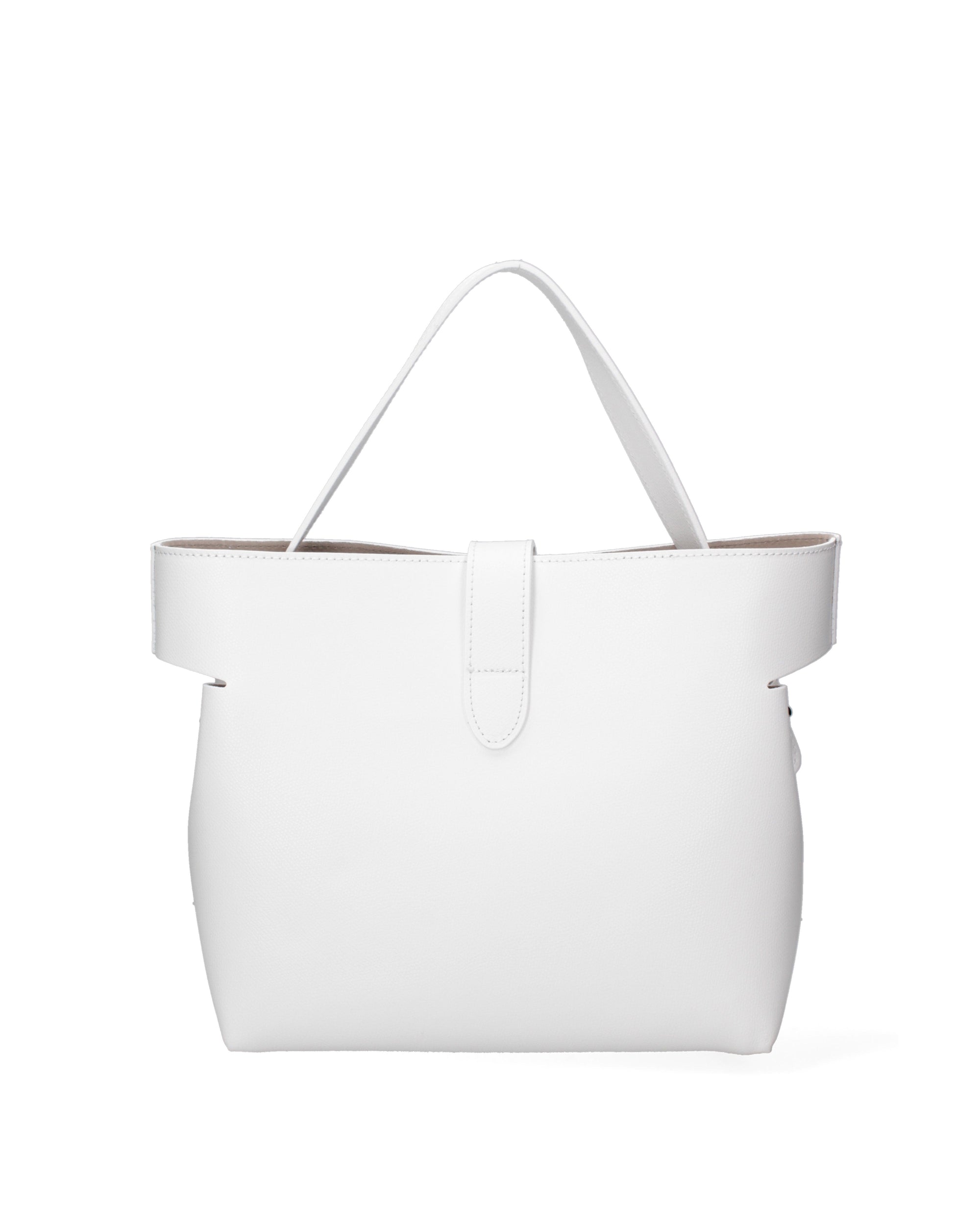 Liviana Borsa a mano da donna Vera pelle 07379-PL01 BIANCO Chiara Ferretti