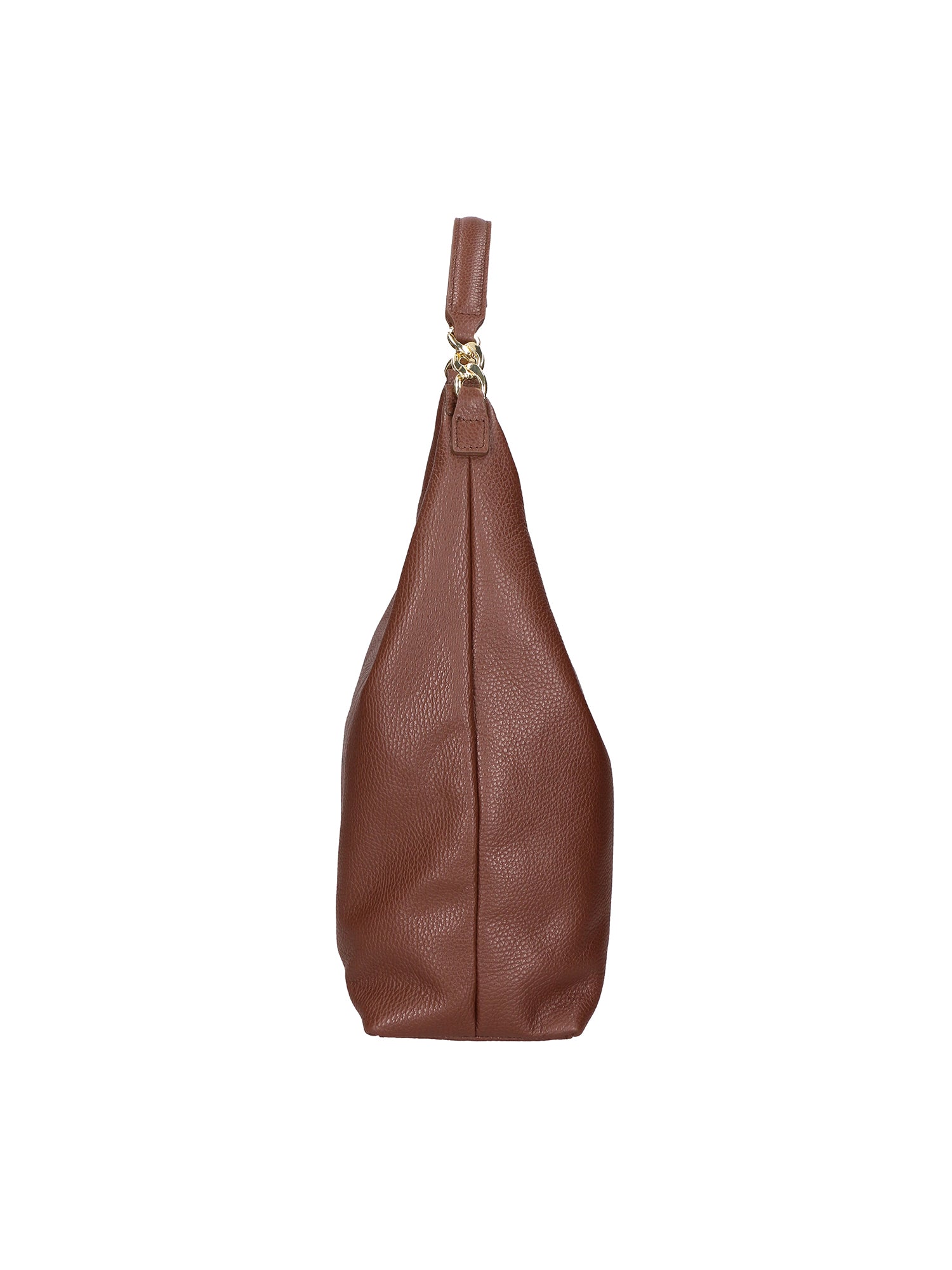 Ursula Borsa a spalla da donna Vera pelle 06673-D223 cioccolato Chiara Ferretti