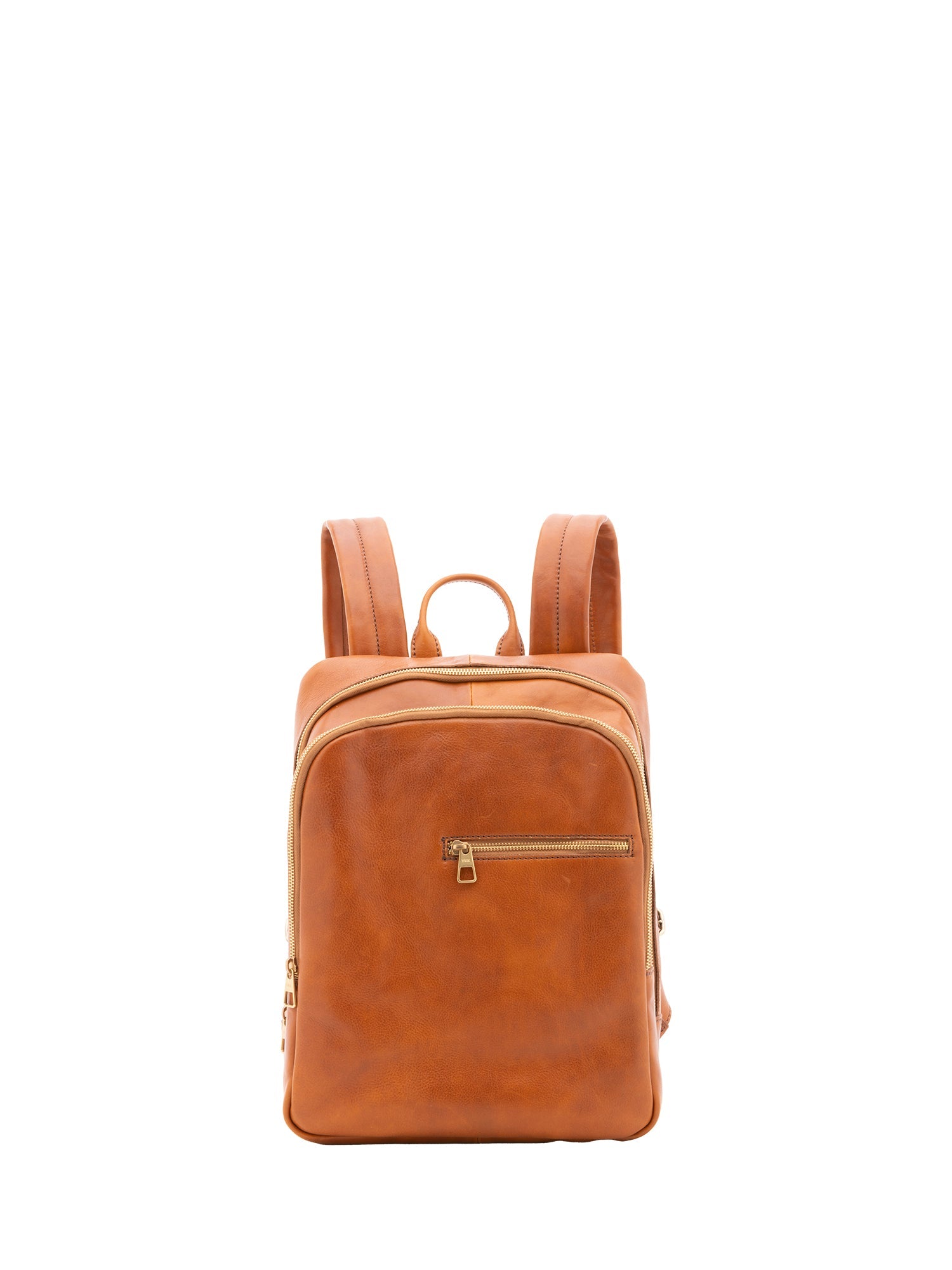 Zaino in vera pelle unisex 100% cotone 4316-MIELE Alessia Firenze