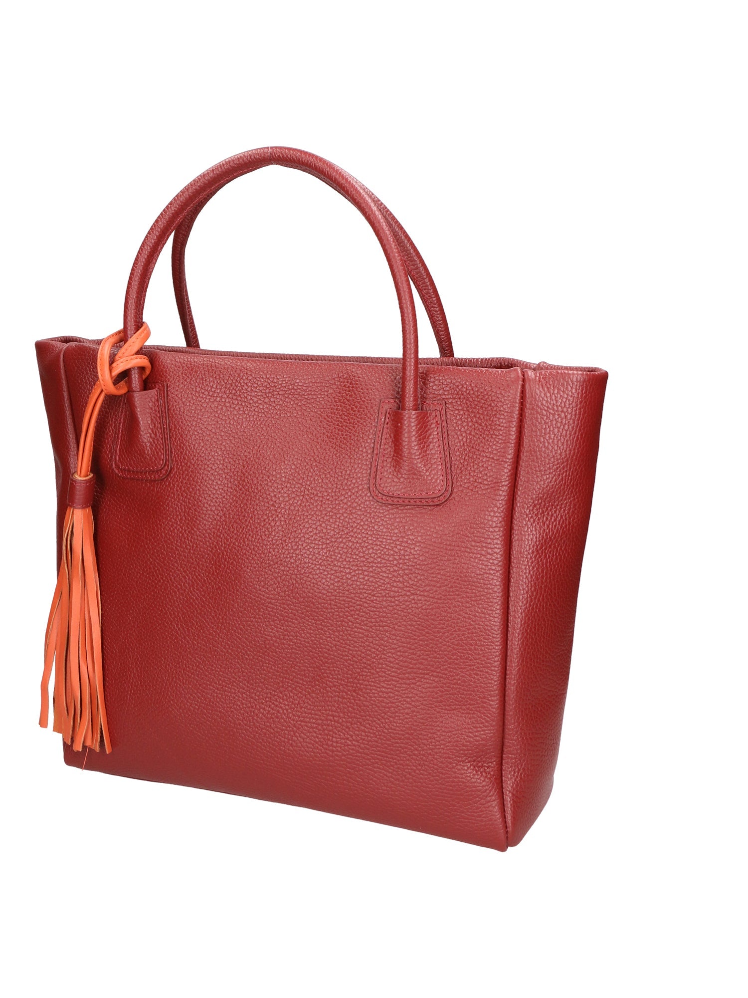 Verdiana Borsa a mano da donna Vera Pelle 06505-D10 ROSSO SCURO Chiara Ferretti
