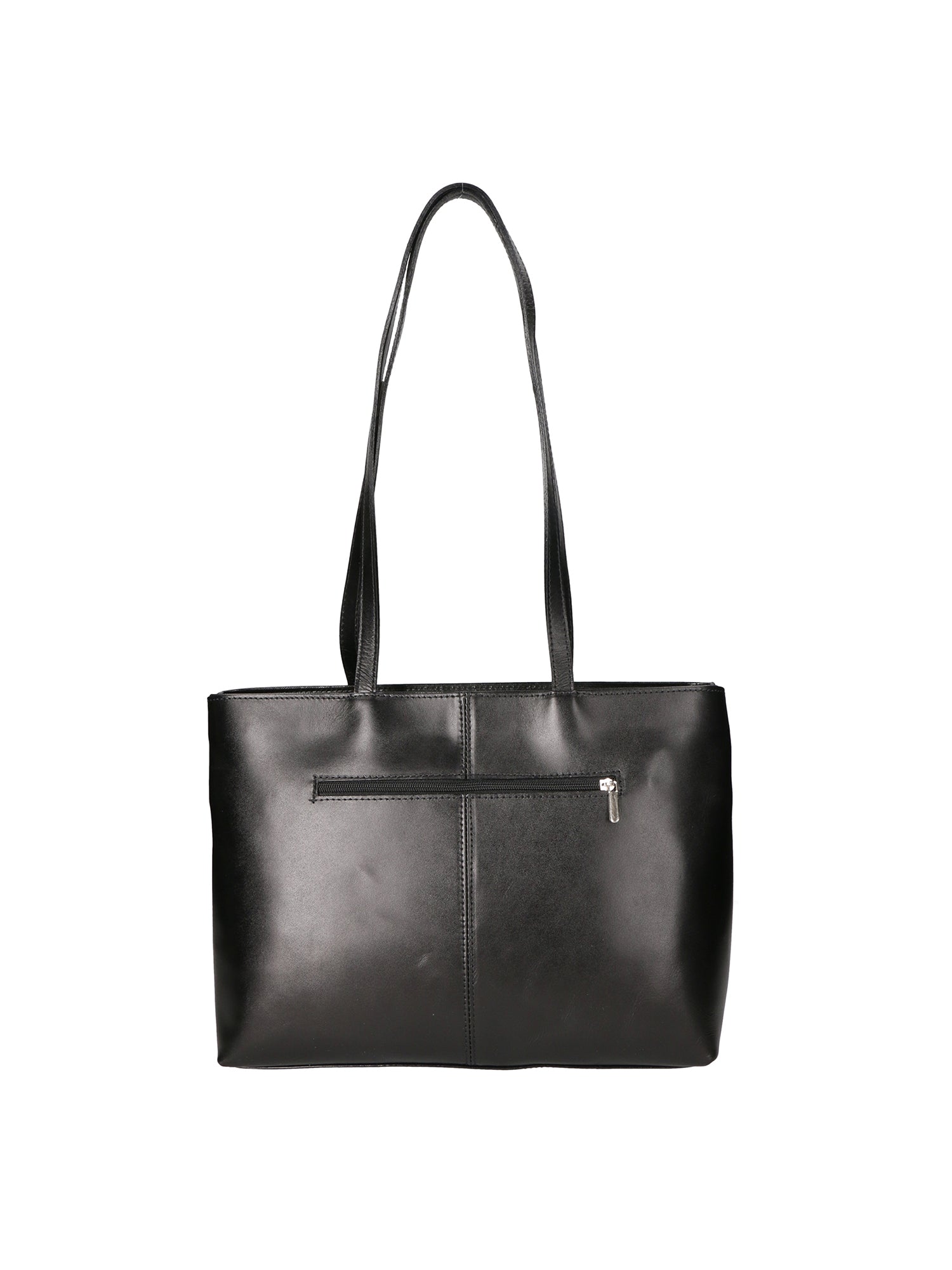 Flora Borsa a spalla da donna Vera pelle 9118-NERO BLACK Chiara Ferretti