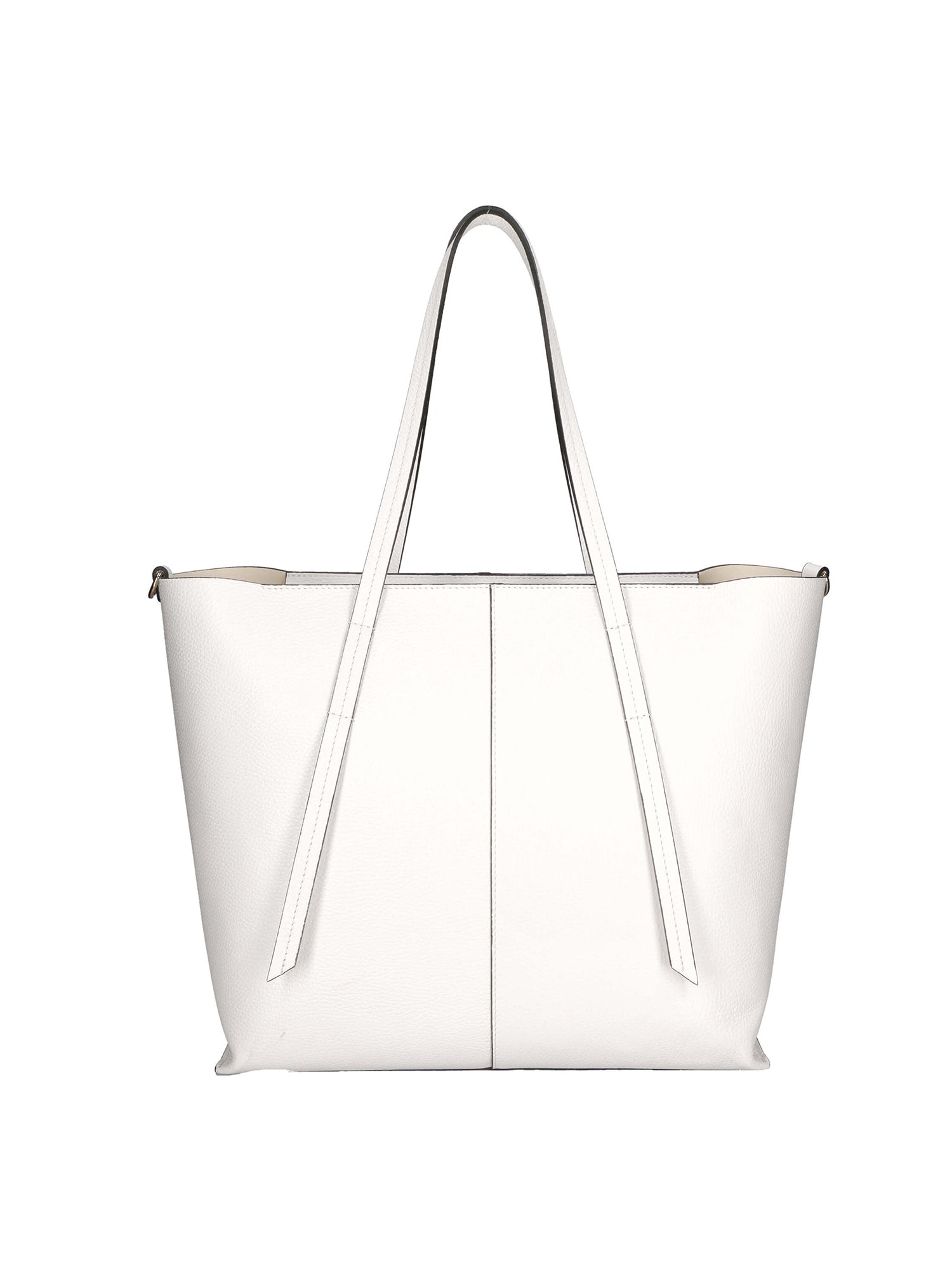 Luce Borsa a mano da donna Vera pelle 04512-BIANCO WHITE Chiara Ferretti
