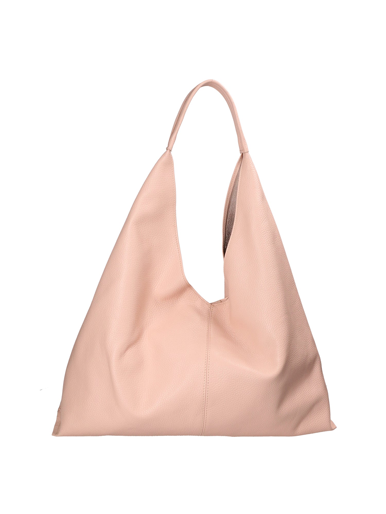 Ginger Damen-Schultertasche aus echtem Leder, hergestellt in Italien, 25 x 14 x 13 cm