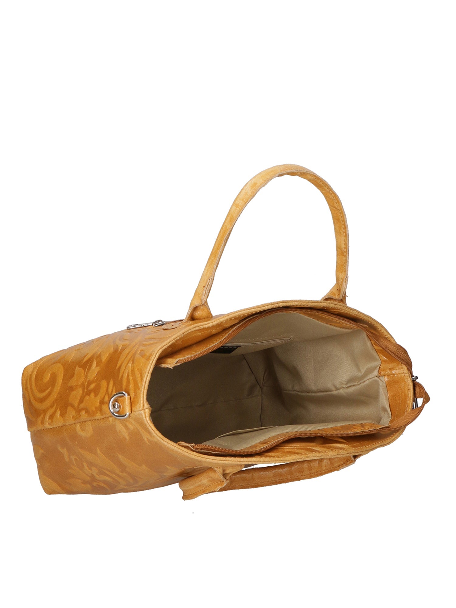 Borsa a mano da Donna Enza in Vera Pelle Made in Italy 27x32x13 cm