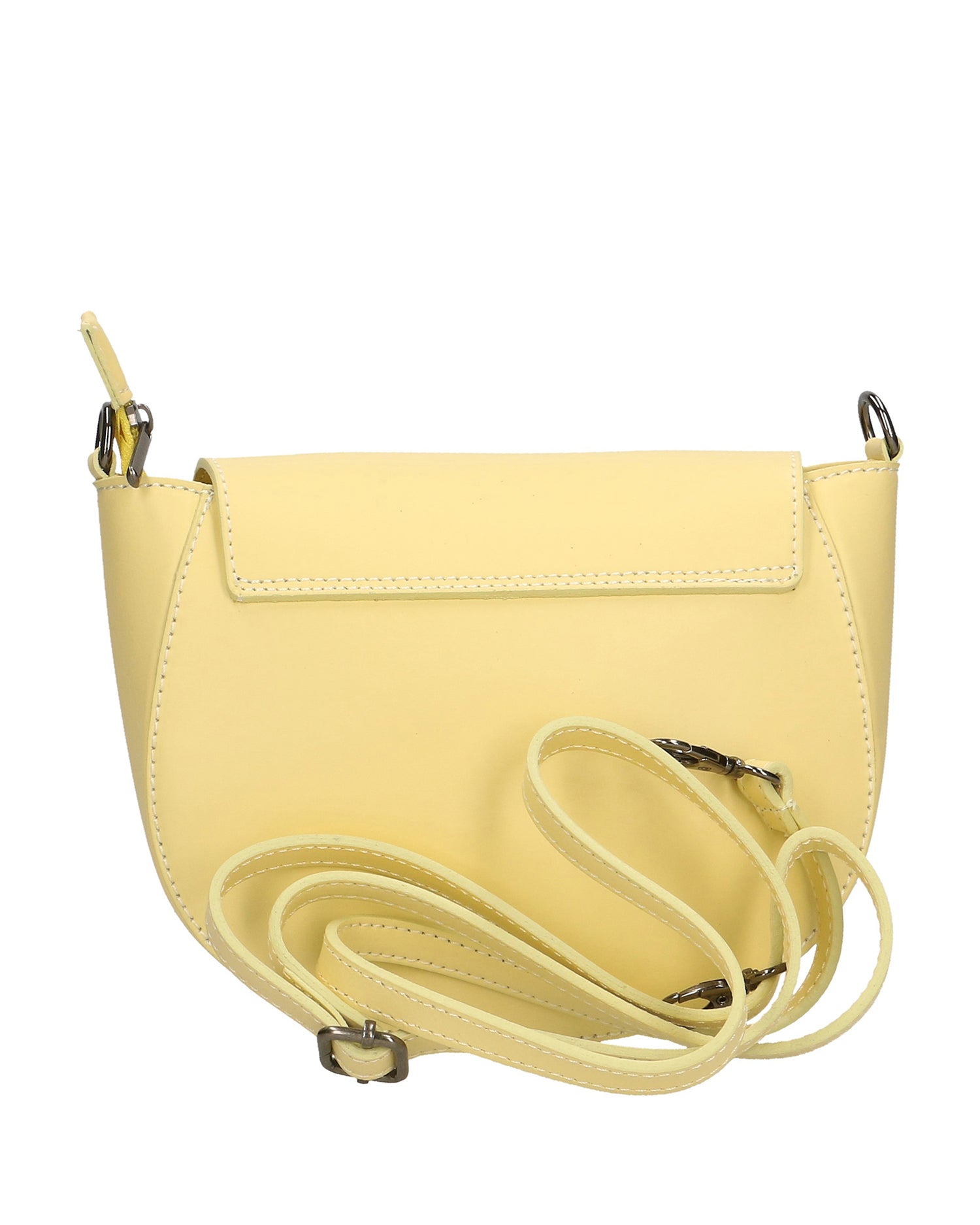 Borsa a tracolla da donna In Vera pelle Made in Italy 20x17x7 cm