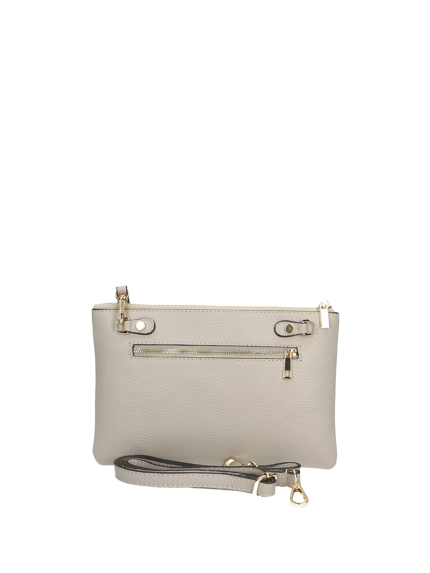 Embera 194834-GRIGIO Pochette da donna in vera pelle Chiara Ferretti