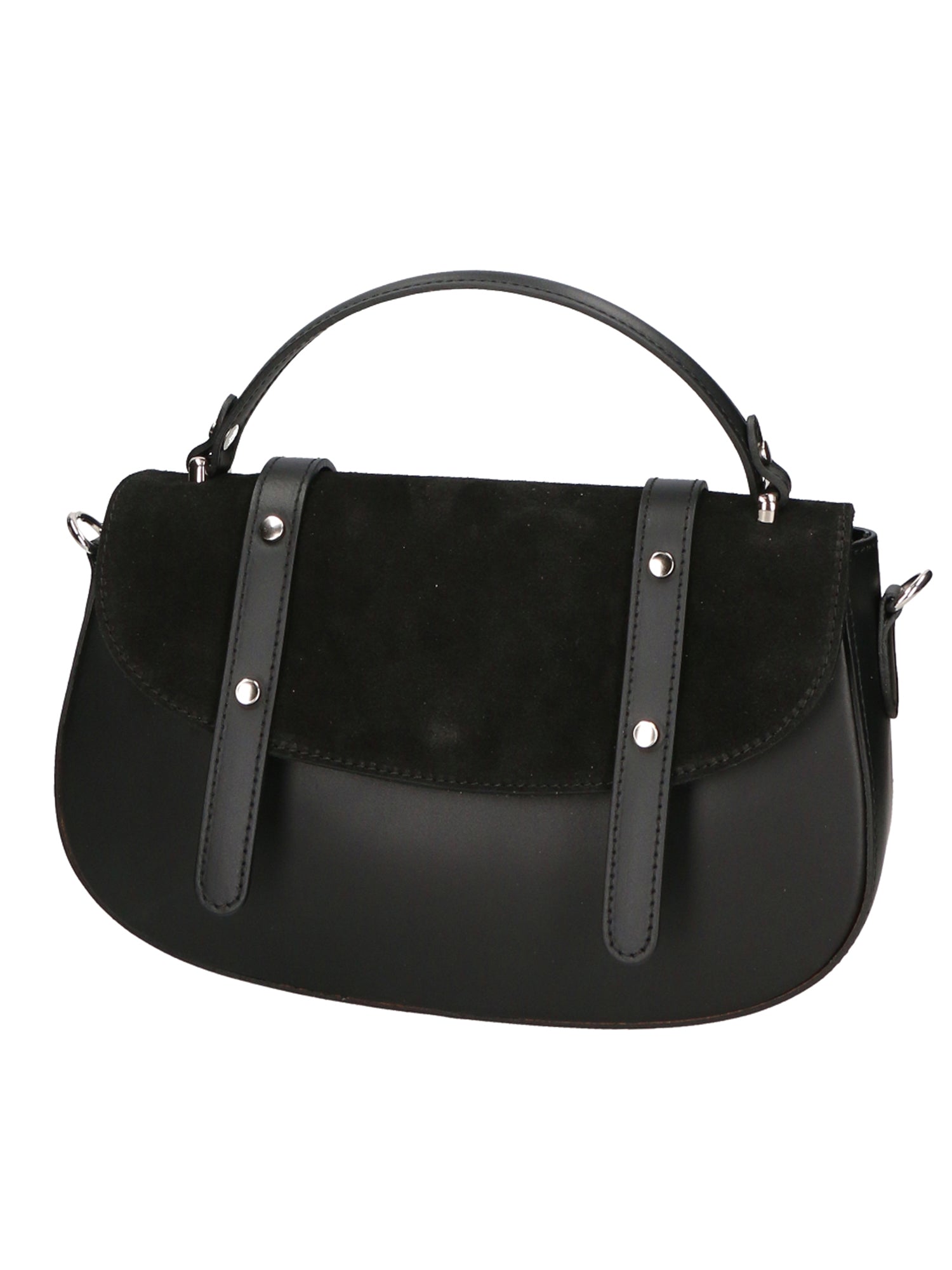 Genziana Borsa a mano da donna Vera pelle 05993-P218 NERO+23 NERO Chiara Ferretti
