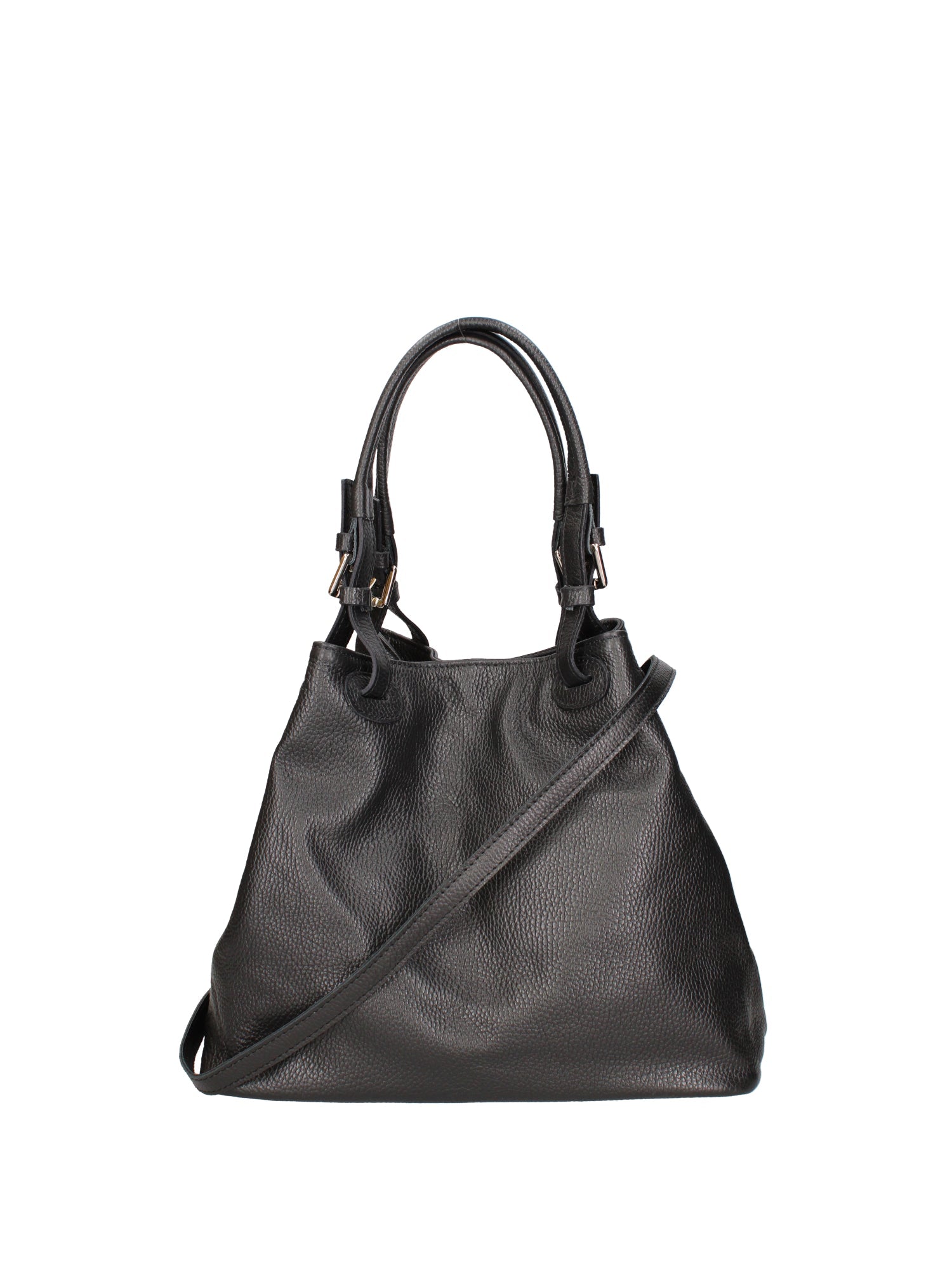 Amélia Borsa a spalla da donna Vera pelle 7028-D28 NERO Chiara Ferretti