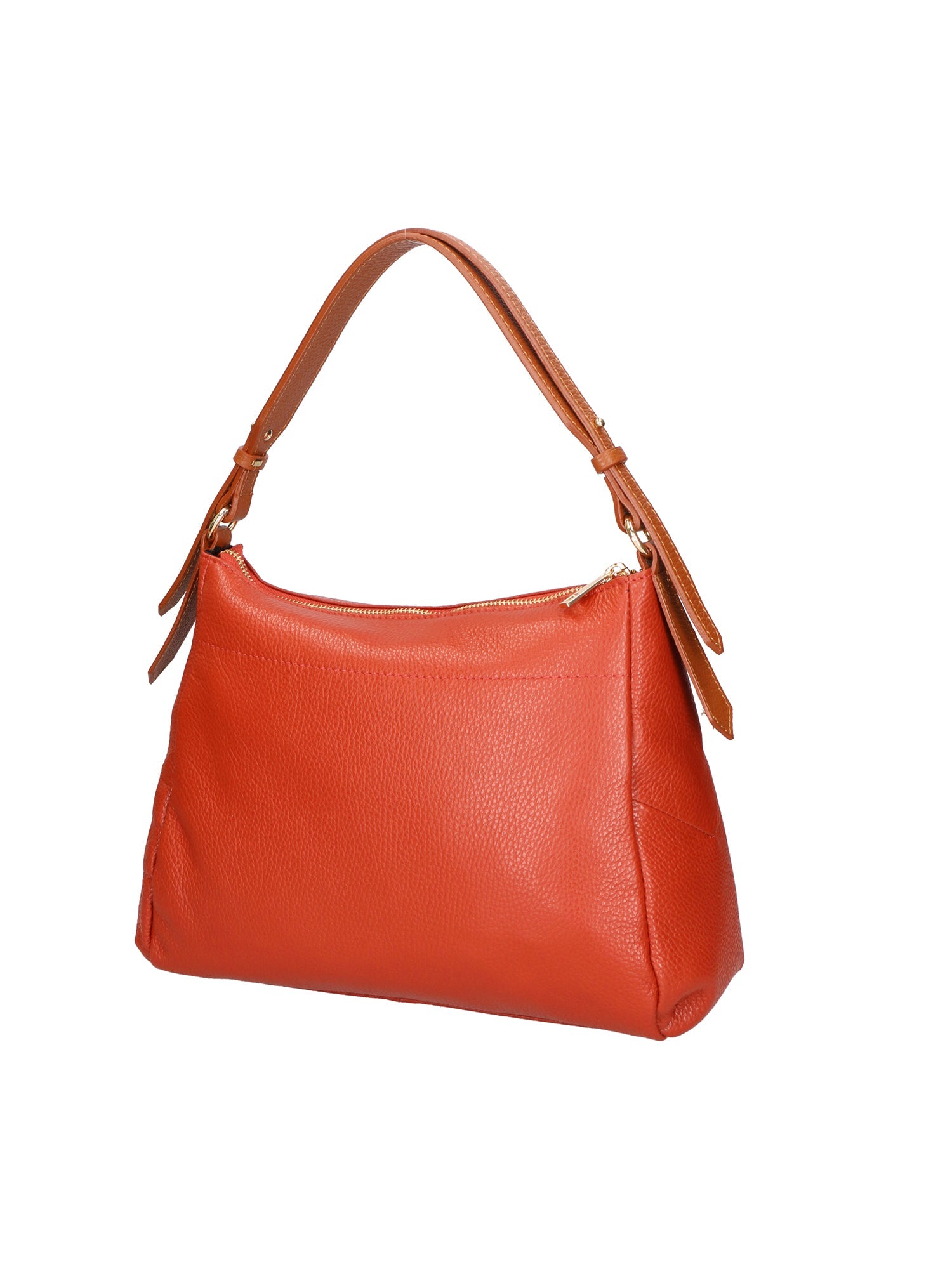 Borsa a spalla da Donna Vladimira in Vera Pelle Made in Italy 33x26x9 cm
