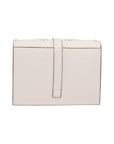Mafalda Damen-Schultertasche aus echtem Leder, hergestellt in Italien, 17 x 24 x 7 cm