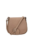 Bianca Borsa a tracolla da donna Vera pelle 10016 1020-S240 TAUPE SCURO Chiara Ferretti