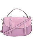 Genziana Borsa a mano da donna Vera pelle 05993-L518 LILLA+28 LILLA Chiara Ferretti