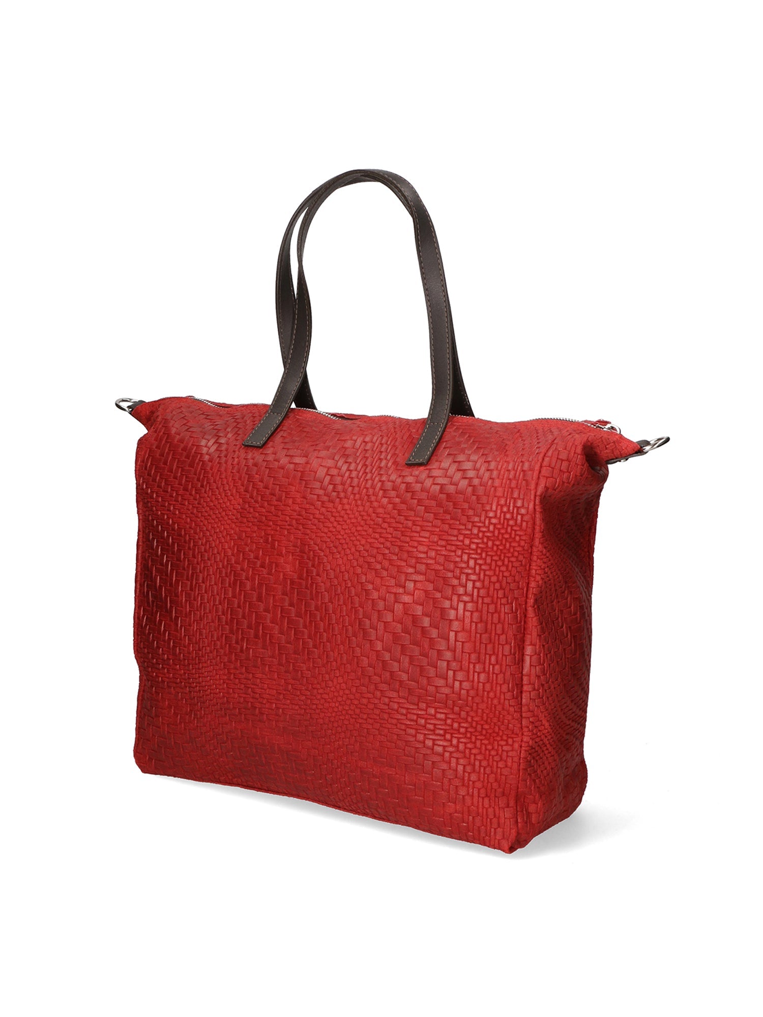 Emerenziana Borsa a spalla da donna Vera pelle 80058-ROSSO Chiara Ferretti